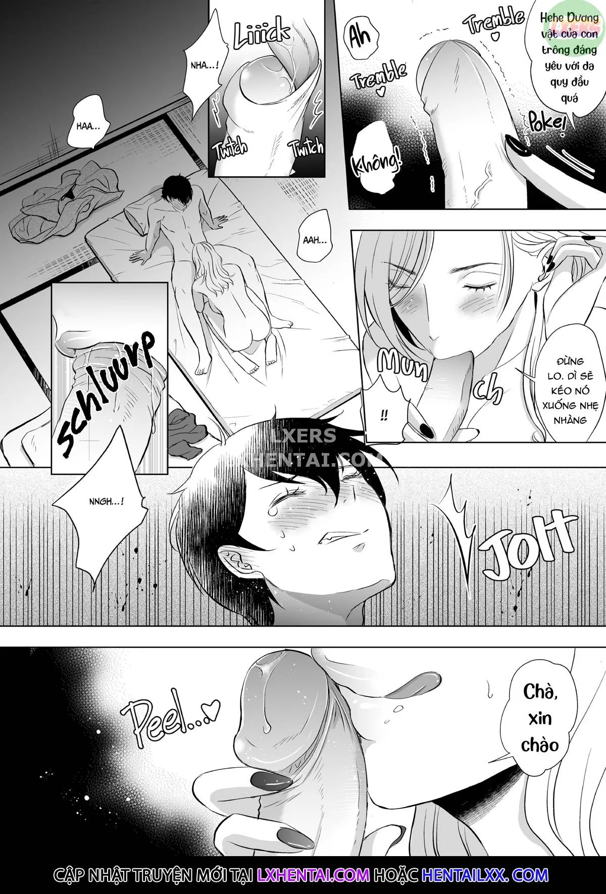 HentaiVN.net - Ảnh 13 - My Married Aunt Took My Virginity - Oneshot