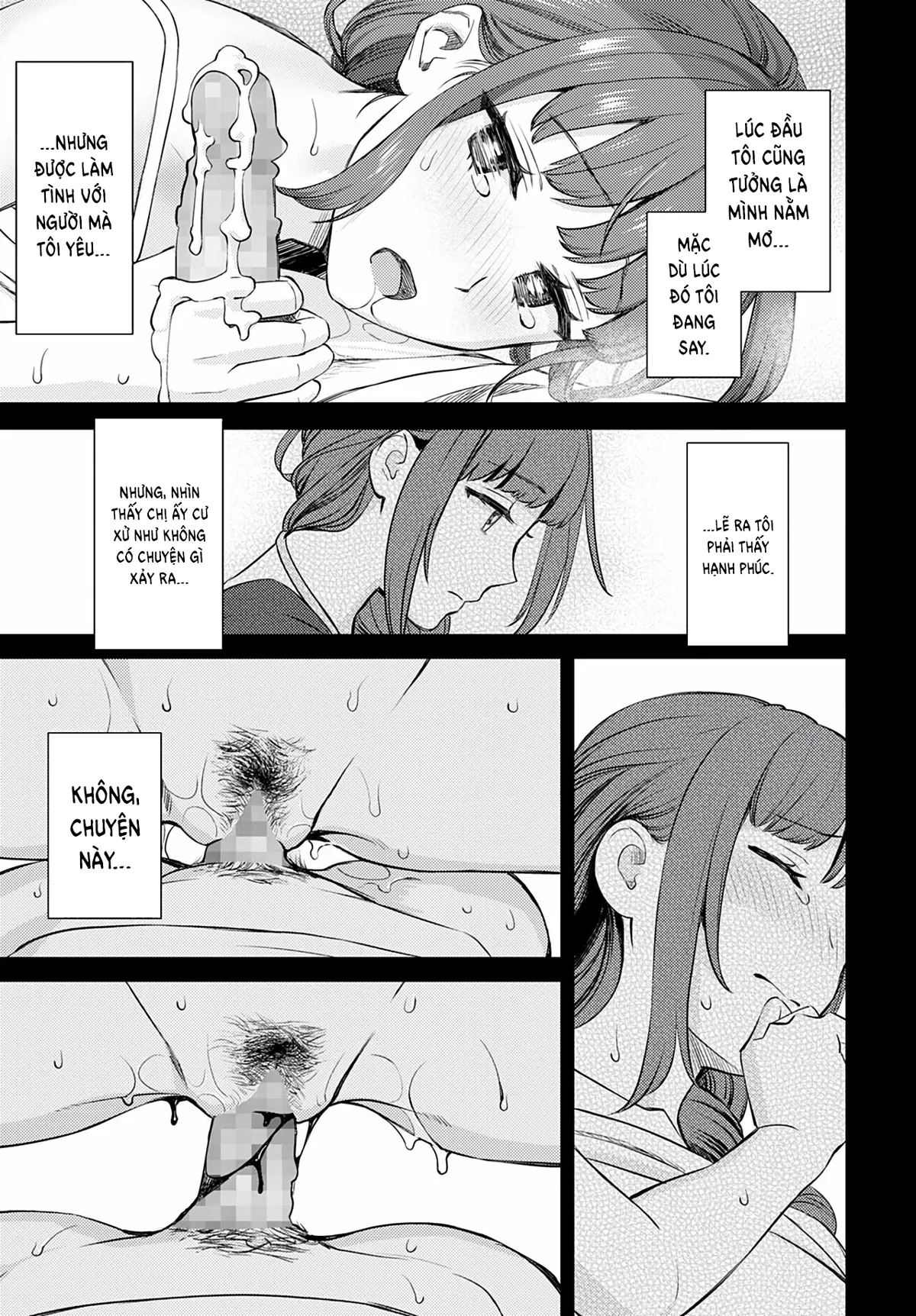 HentaiVN.net - Ảnh 14 - Chị gái không mời [Oshikake Ane] - Oneshot