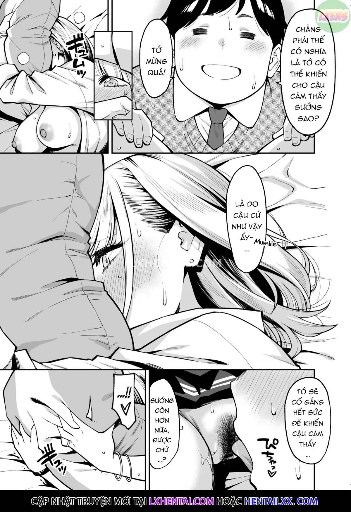 HentaiVN.net - Ảnh 23 - Gyaru Falls In Love With A Chubby [Gal Wa Pocchari Ni Koi O Suru] - Oneshot