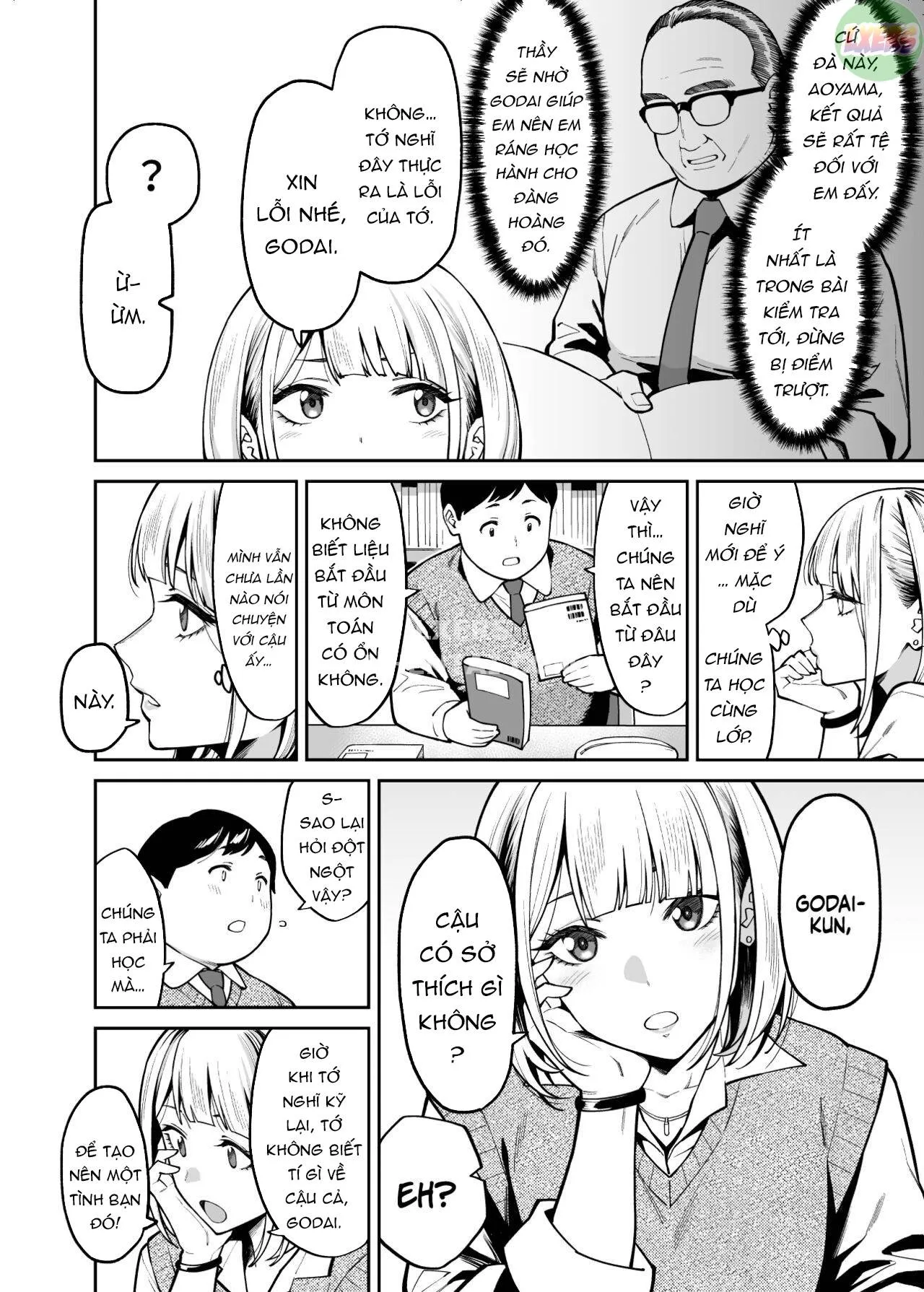 HentaiVN.net - Ảnh 8 - Gyaru Falls In Love With A Chubby [Gal Wa Pocchari Ni Koi O Suru] - Oneshot
