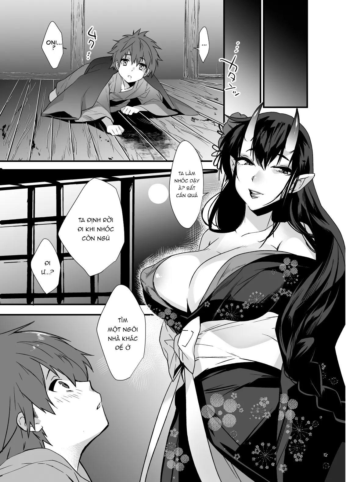 HentaiVN.net - Ảnh 24 - Bé con và nàng Oni [Oni-san Kochira, Oni-san, Over Here] - Hãy like nào!