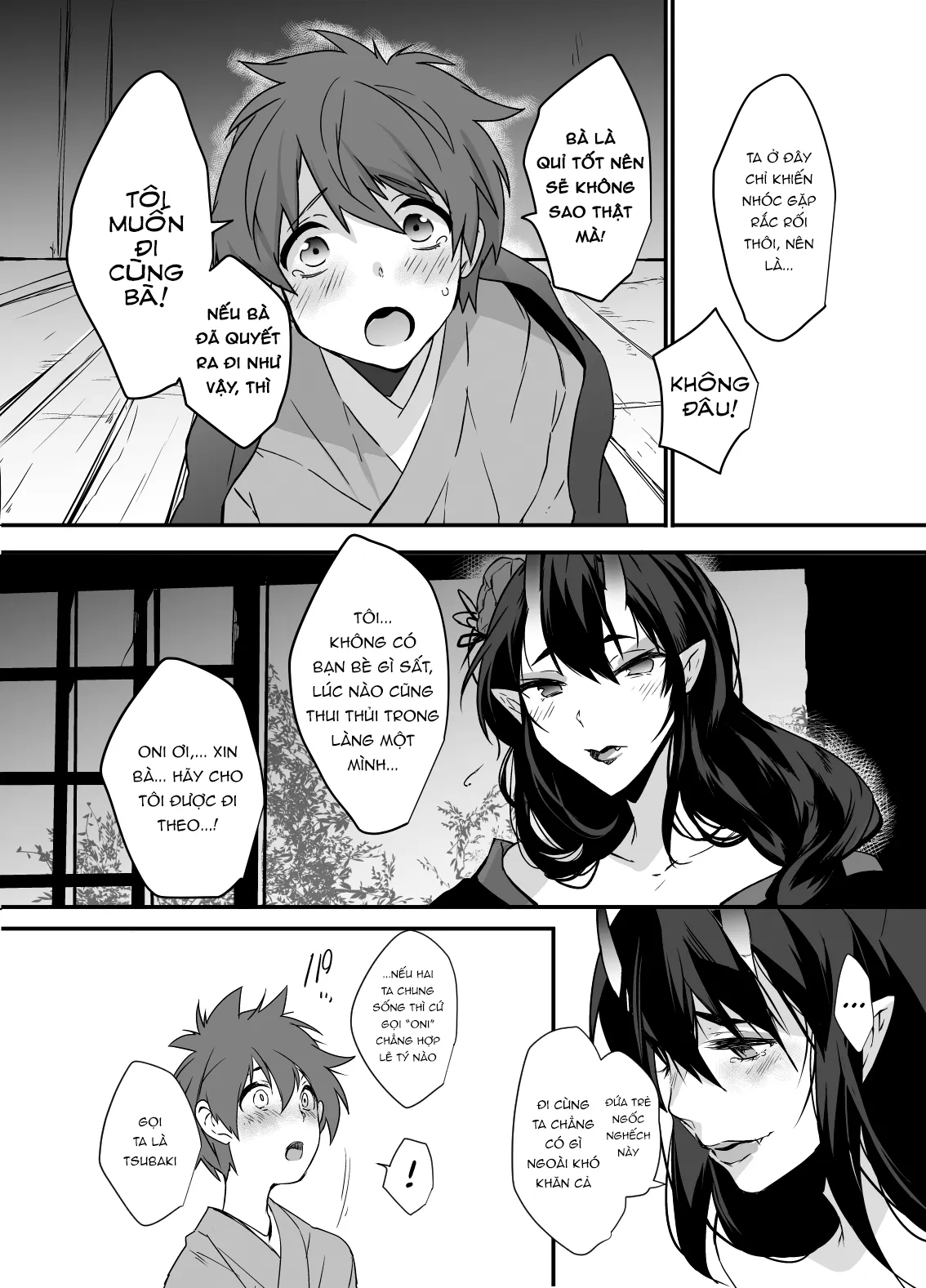 HentaiVN.net - Ảnh 25 - Bé con và nàng Oni [Oni-san Kochira, Oni-san, Over Here] - Hãy like nào!