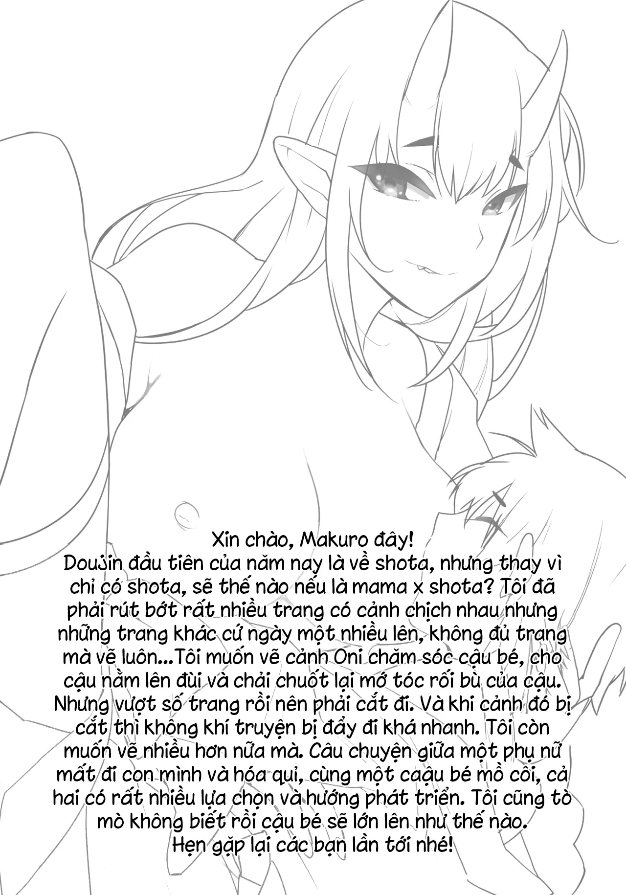 HentaiVN.net - Ảnh 27 - Bé con và nàng Oni [Oni-san Kochira, Oni-san, Over Here] - Hãy like nào!