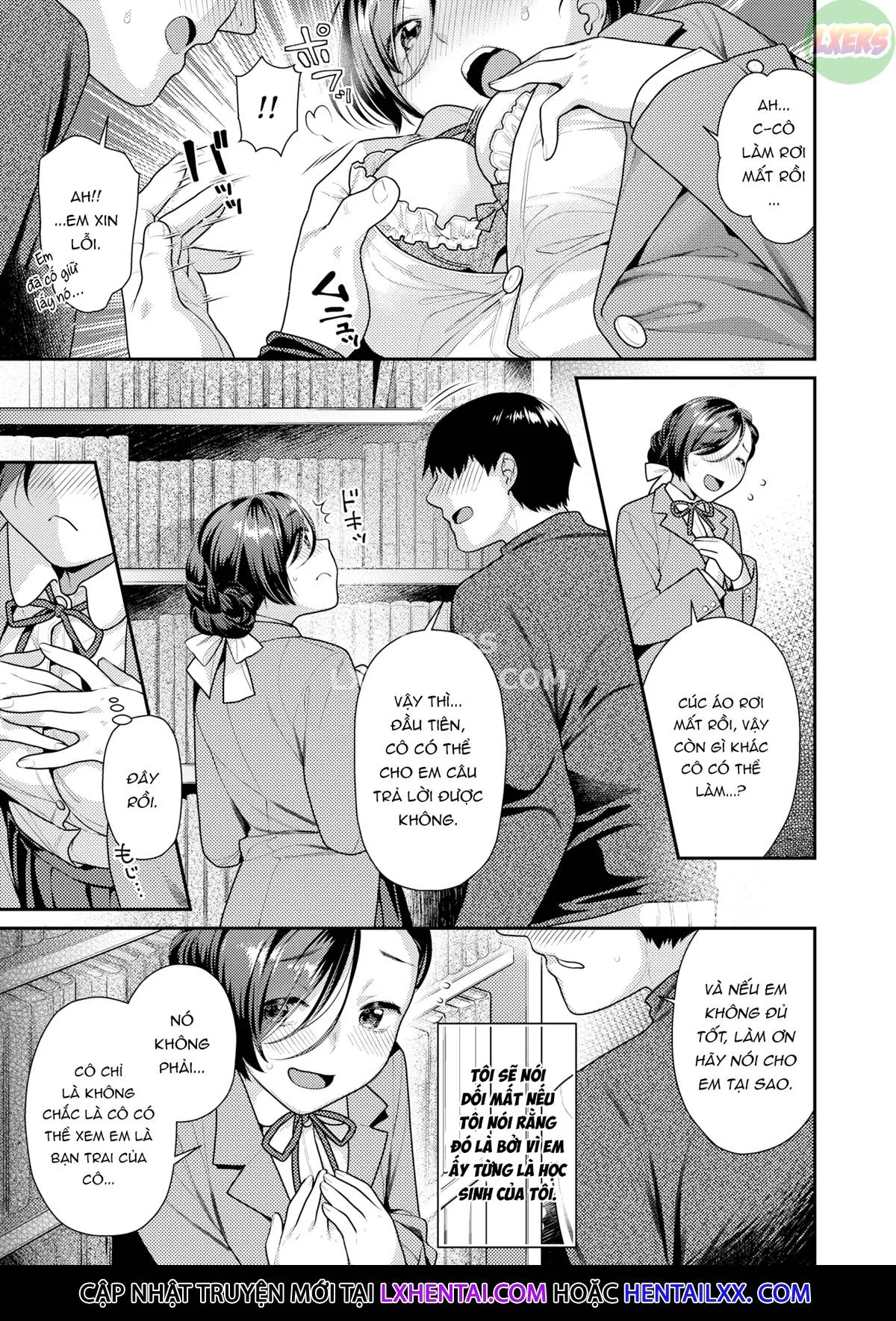 HentaiVN.net - Ảnh 9 - Giá sách màu mùa xuân - Oneshot