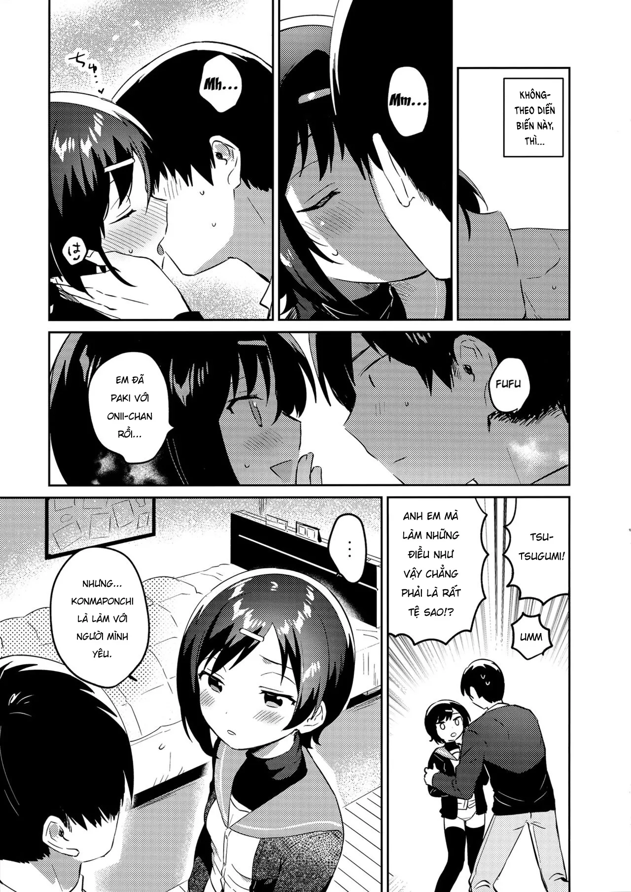 HentaiVN.net - Ảnh 10 - Konma Ponchi với em gái tôi [Imouto to Konma Ponchi; Konma Ponchi With My Little Sister; 妹とこんまぽんち] - Oneshot