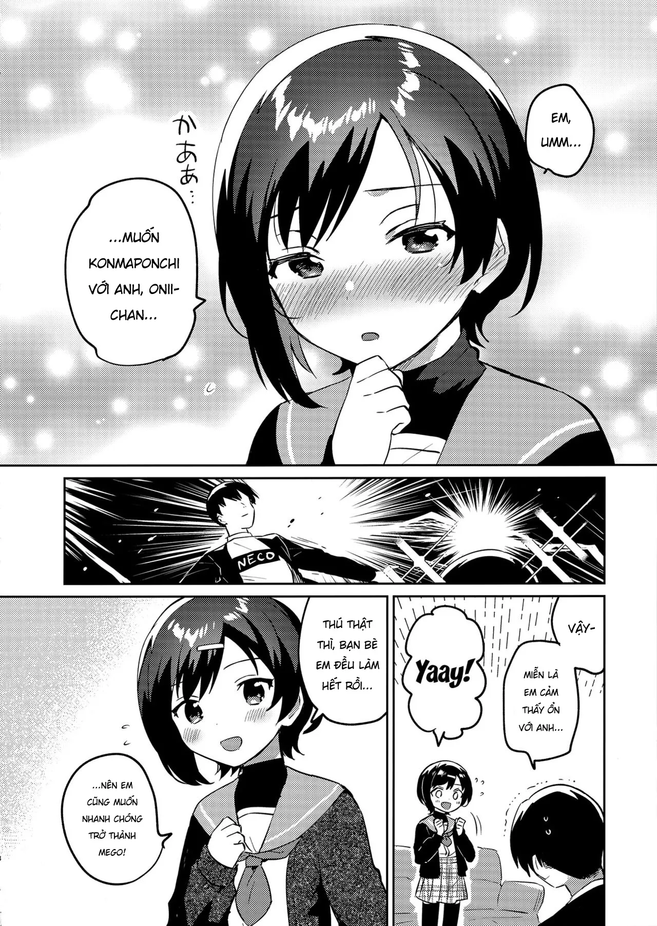 HentaiVN.net - Ảnh 7 - Konma Ponchi với em gái tôi [Imouto to Konma Ponchi; Konma Ponchi With My Little Sister; 妹とこんまぽんち] - Oneshot