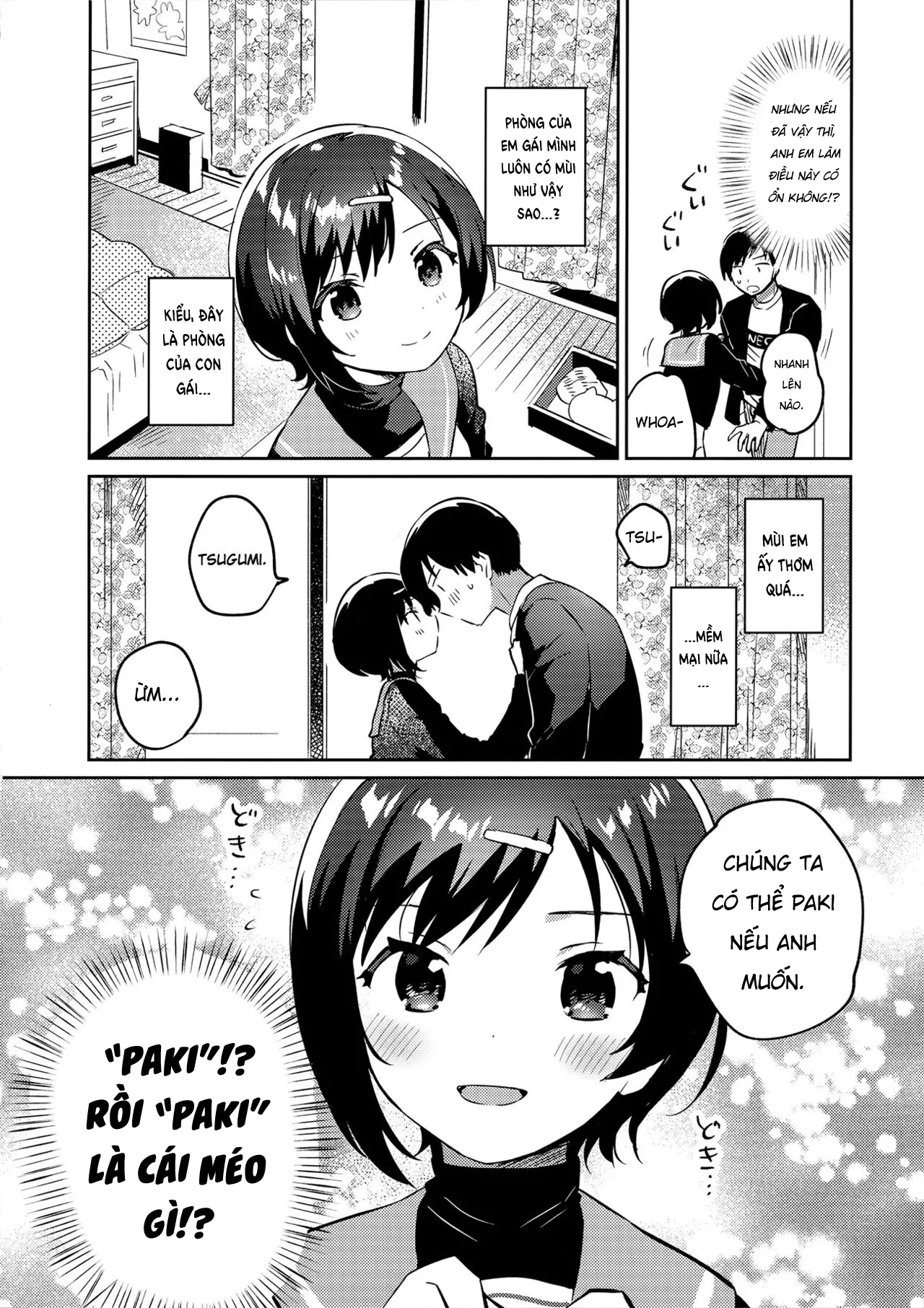 HentaiVN.net - Ảnh 9 - Konma Ponchi với em gái tôi [Imouto to Konma Ponchi; Konma Ponchi With My Little Sister; 妹とこんまぽんち] - Oneshot