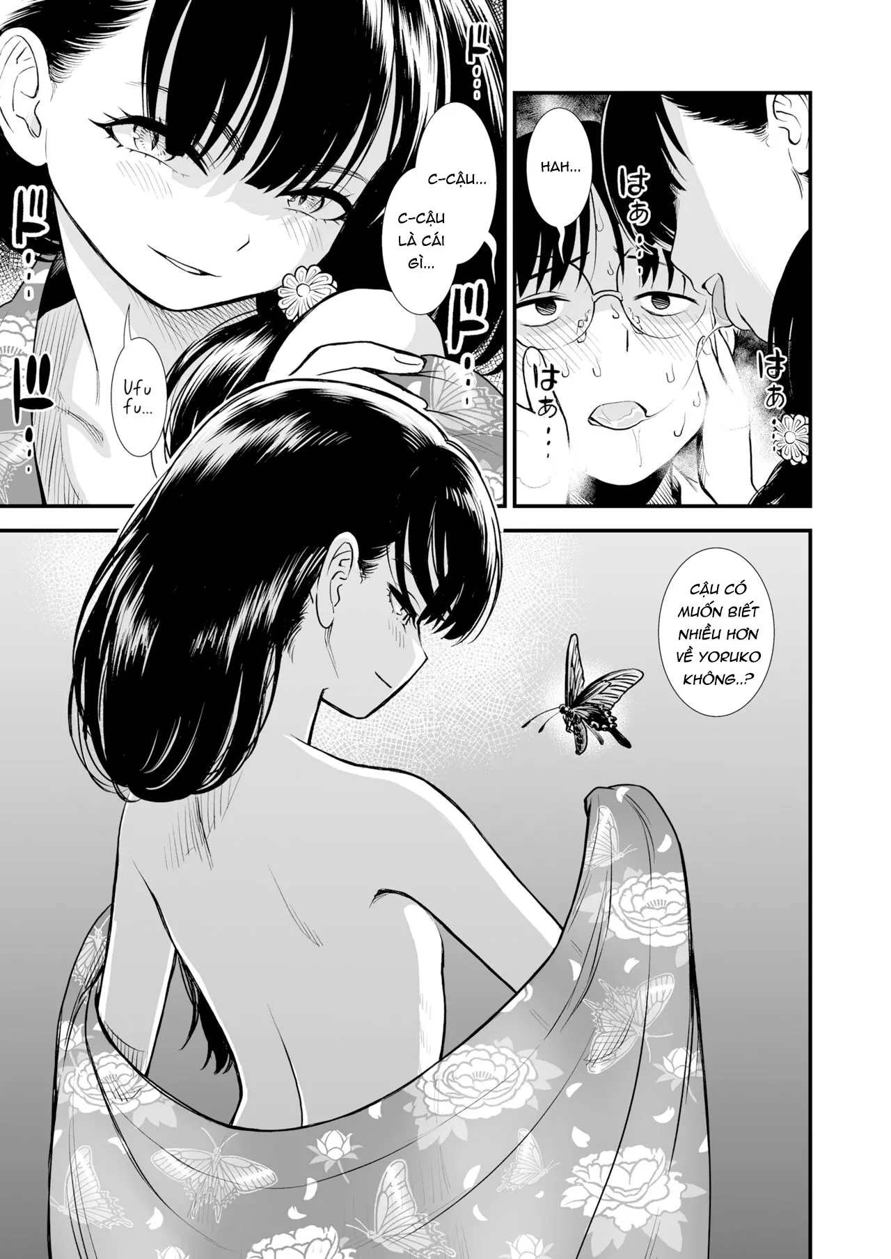 HentaiVN.net - Ảnh 12 - Yoruko của màn đêm [Mayonaka no Yoruko-san; 真夜中の夜子さん「夜子のこともっと知りたい？」] - Oneshot