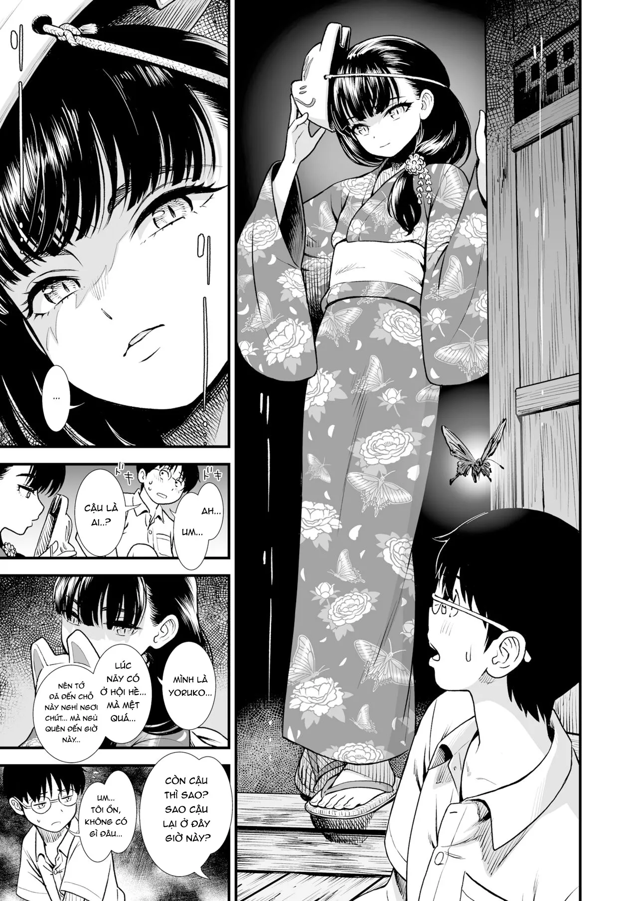 HentaiVN.net - Ảnh 6 - Yoruko của màn đêm [Mayonaka no Yoruko-san; 真夜中の夜子さん「夜子のこともっと知りたい？」] - Oneshot