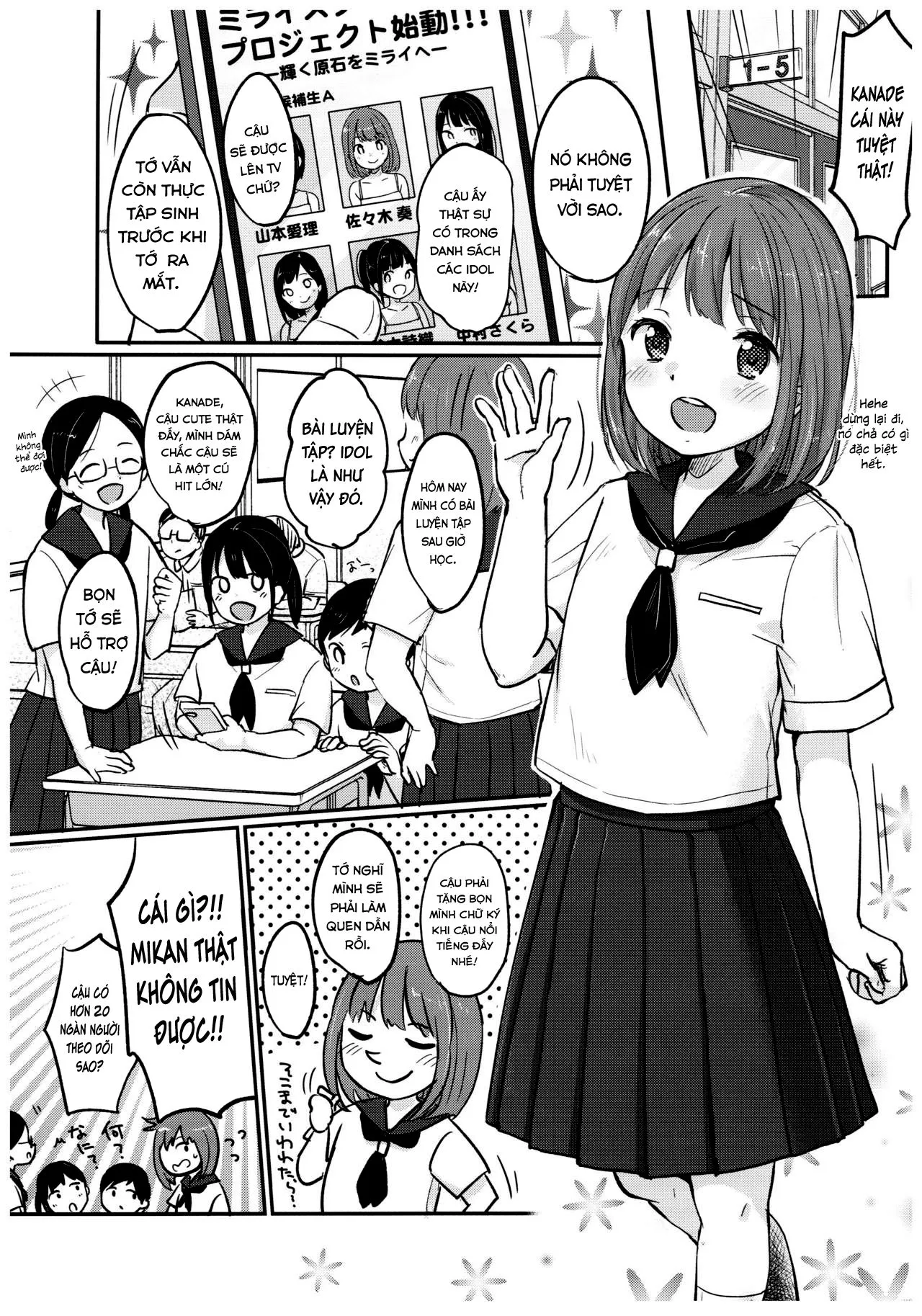 HentaiVN.net - Ảnh 3 - Thử thách của Kanade [Kanade Challenge Zenpen] - Chap 1