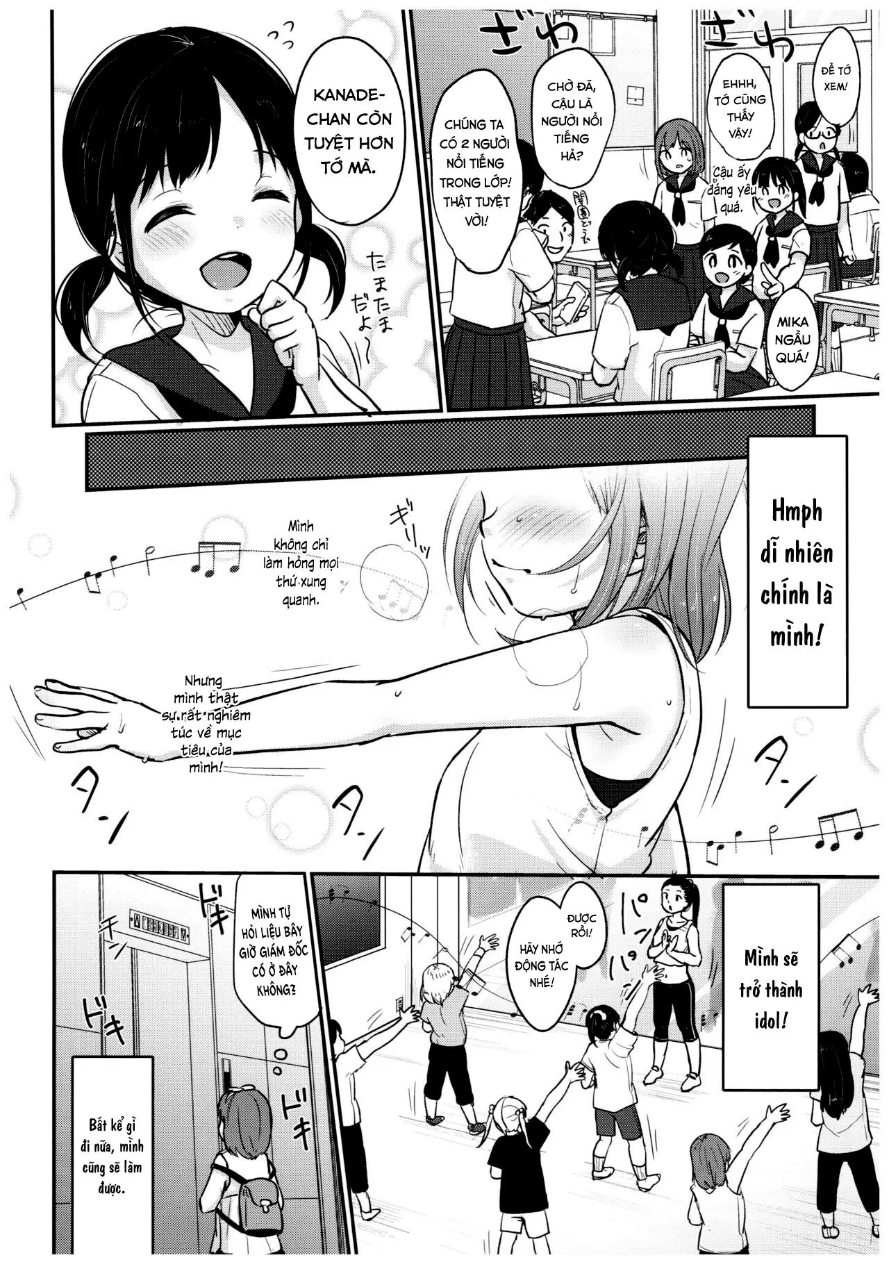 HentaiVN.net - Ảnh 4 - Thử thách của Kanade [Kanade Challenge Zenpen] - Chap 1