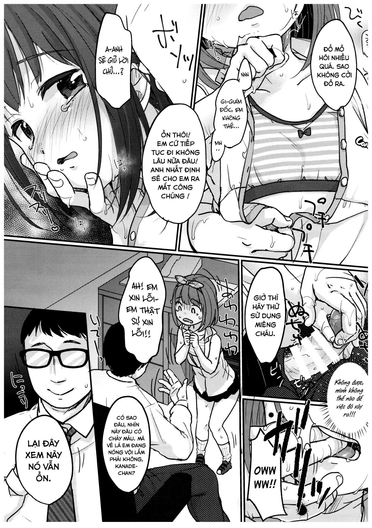 HentaiVN.net - Ảnh 8 - Thử thách của Kanade [Kanade Challenge Zenpen] - Chap 1