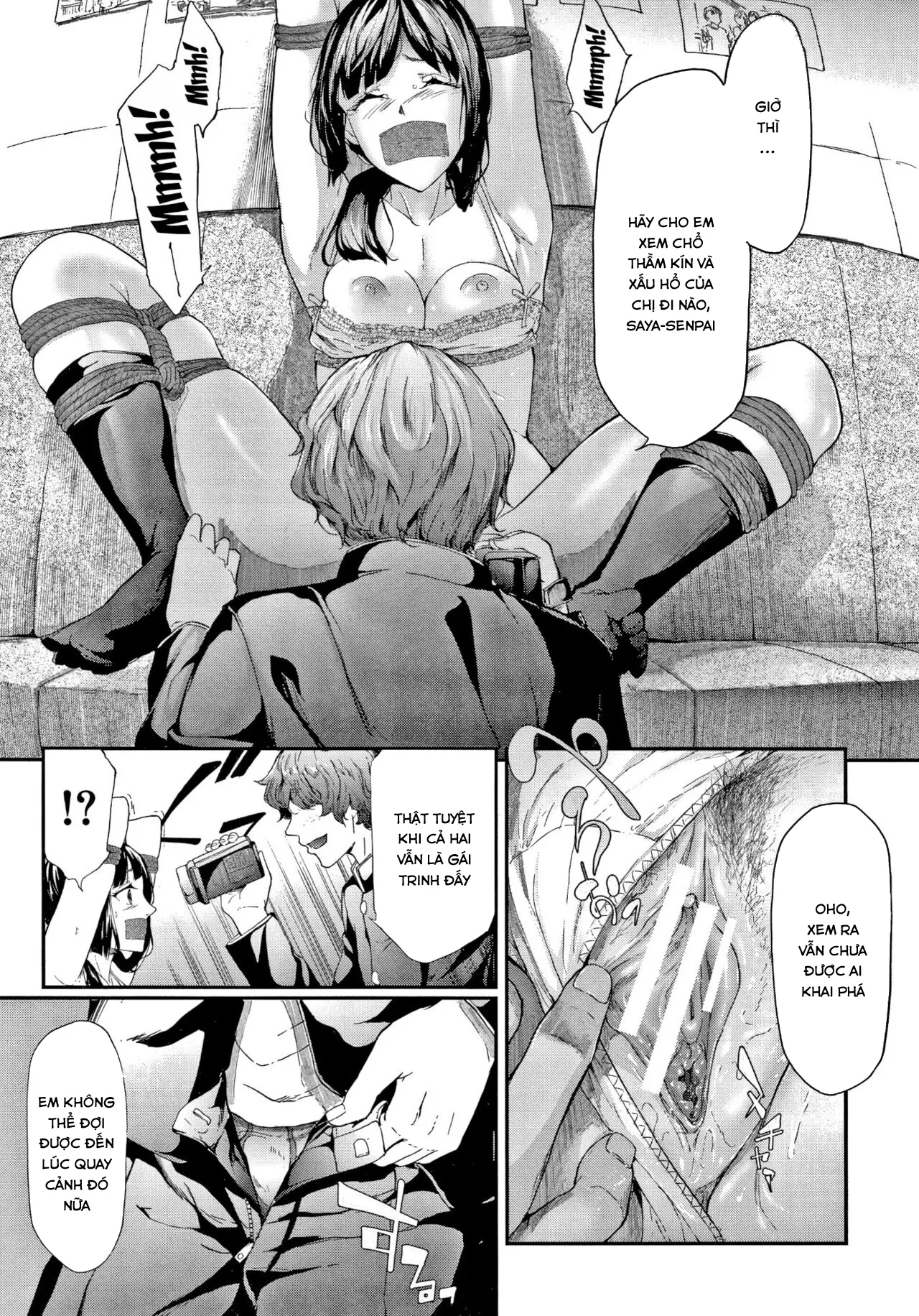HentaiVN.net - Ảnh 11 - Sakuramiya Shimai no Netorare Kiroku - Chap 2