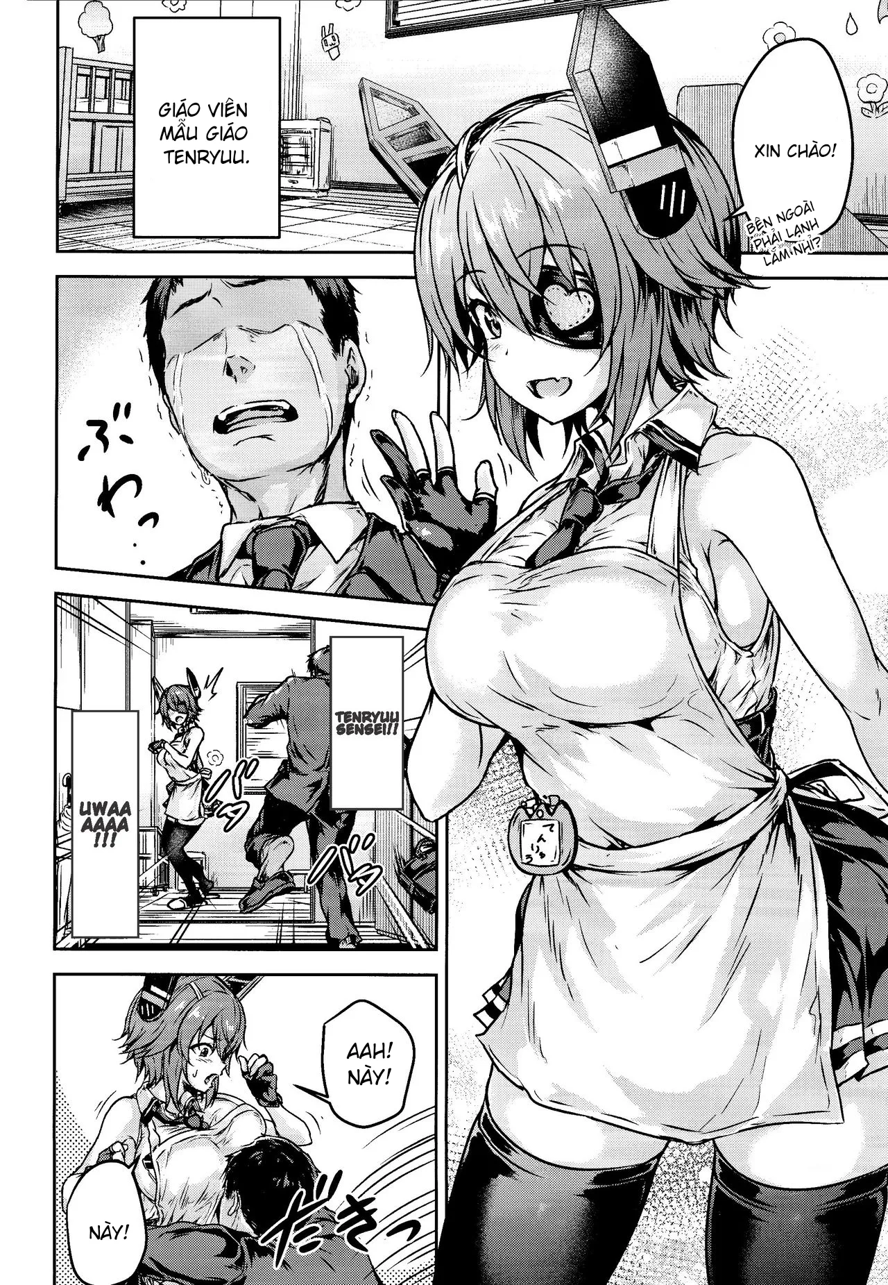 HentaiVN.net - Ảnh 5 - Tenryuu Sensei no Otona Youchien (Kantai Collection -KanColle-) [天龍せんせいのおとな幼稚園 (艦隊これくしょん -艦これ-)] - Oneshot