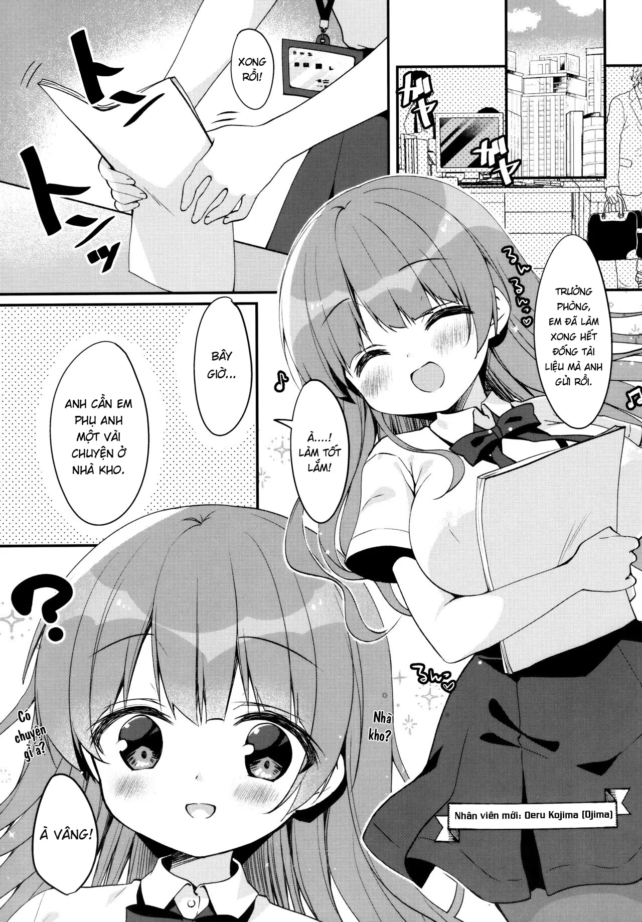 HentaiVN.net - Ảnh 5 - Ojima-chan no Zangyou [Ojima-chan’s Overtime] - Oneshot