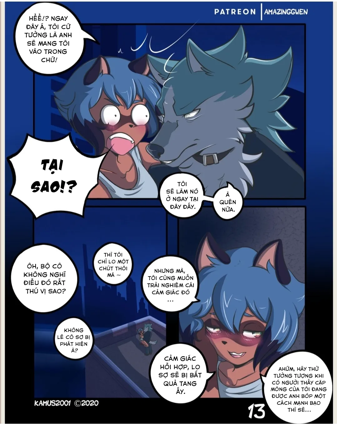 HentaiVN.net - Ảnh 12 - Nightlife in Animacity - Oneshot