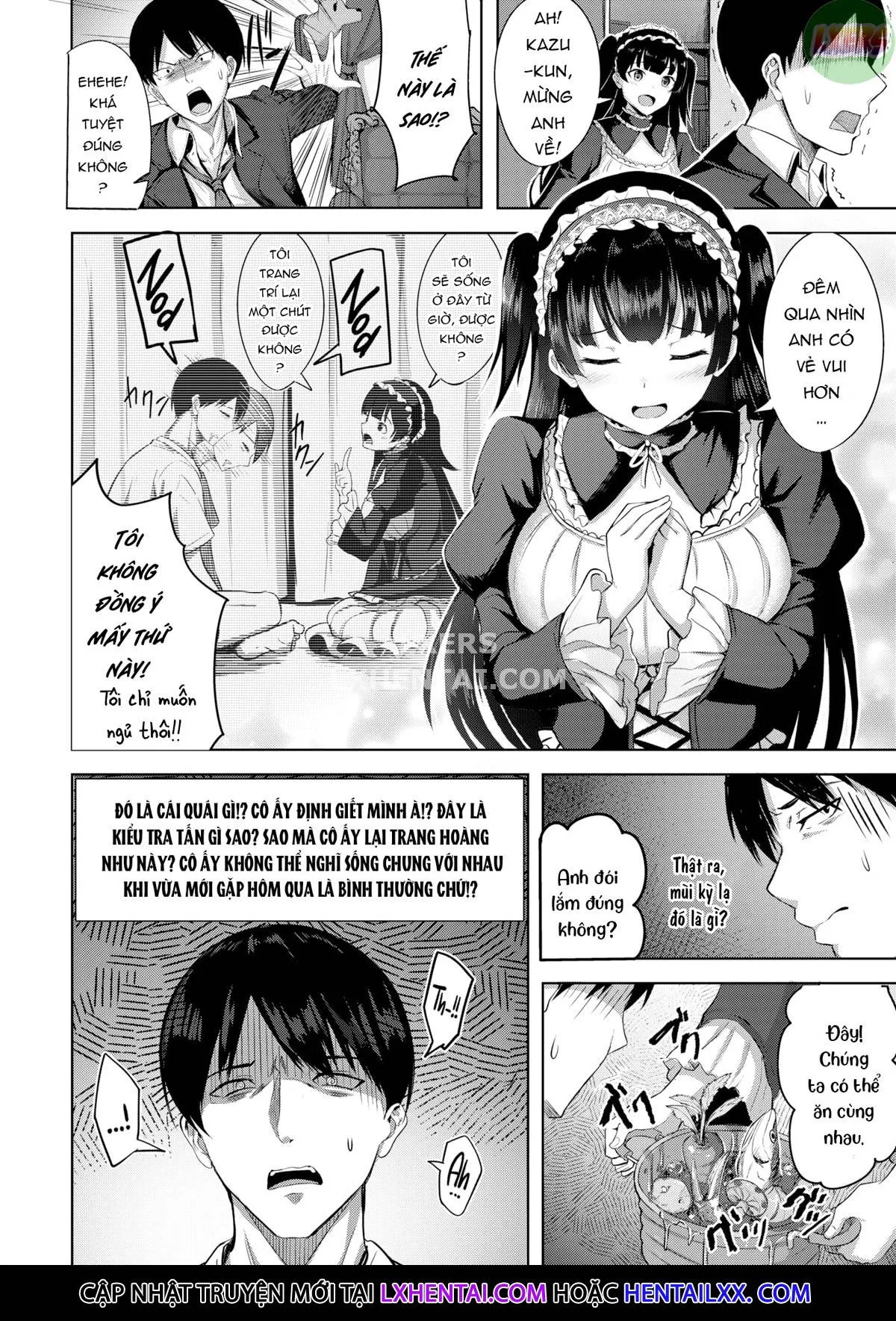 HentaiVN.net - Ảnh 10 - Cô nàng Gothic may mắn - Oneshot