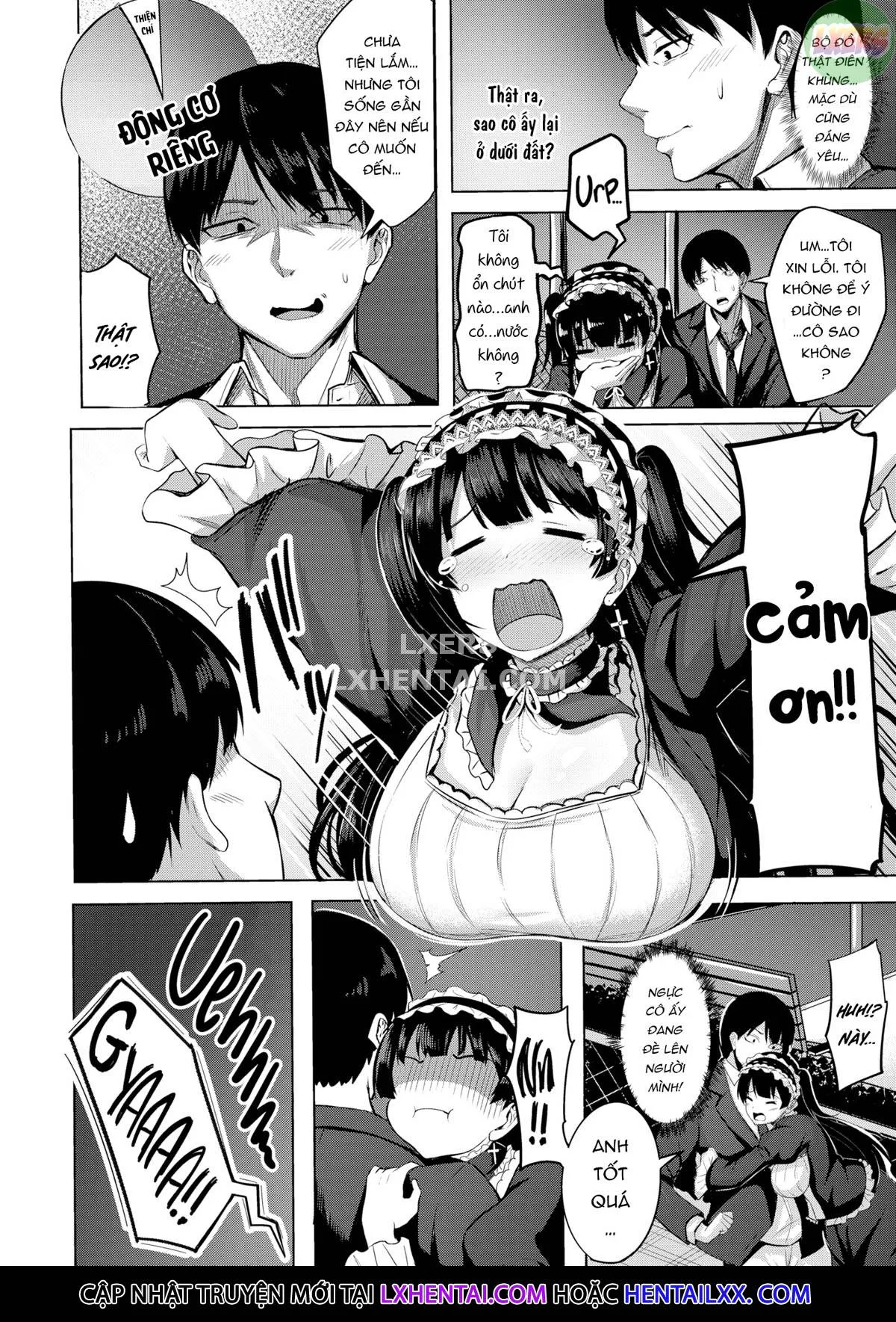 HentaiVN.net - Ảnh 6 - Cô nàng Gothic may mắn - Oneshot