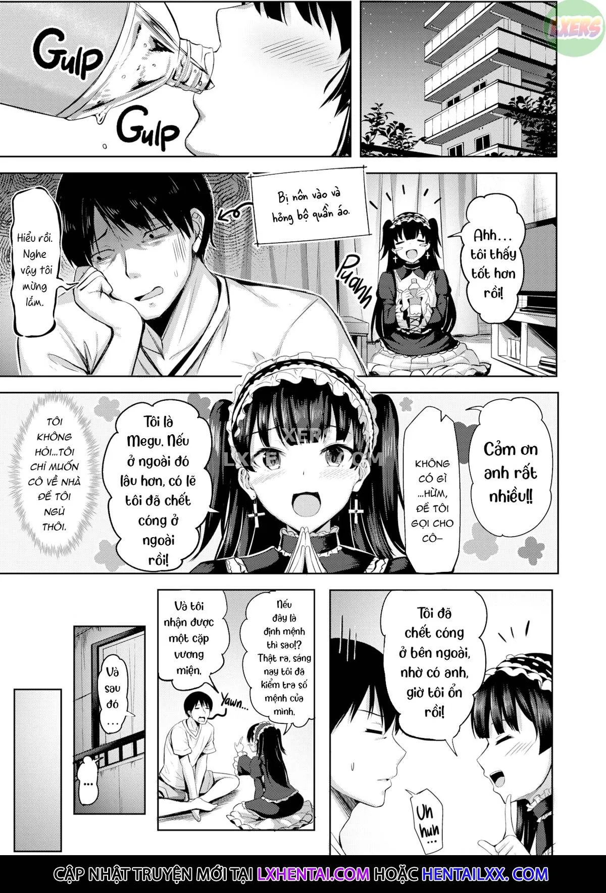 HentaiVN.net - Ảnh 7 - Cô nàng Gothic may mắn - Oneshot