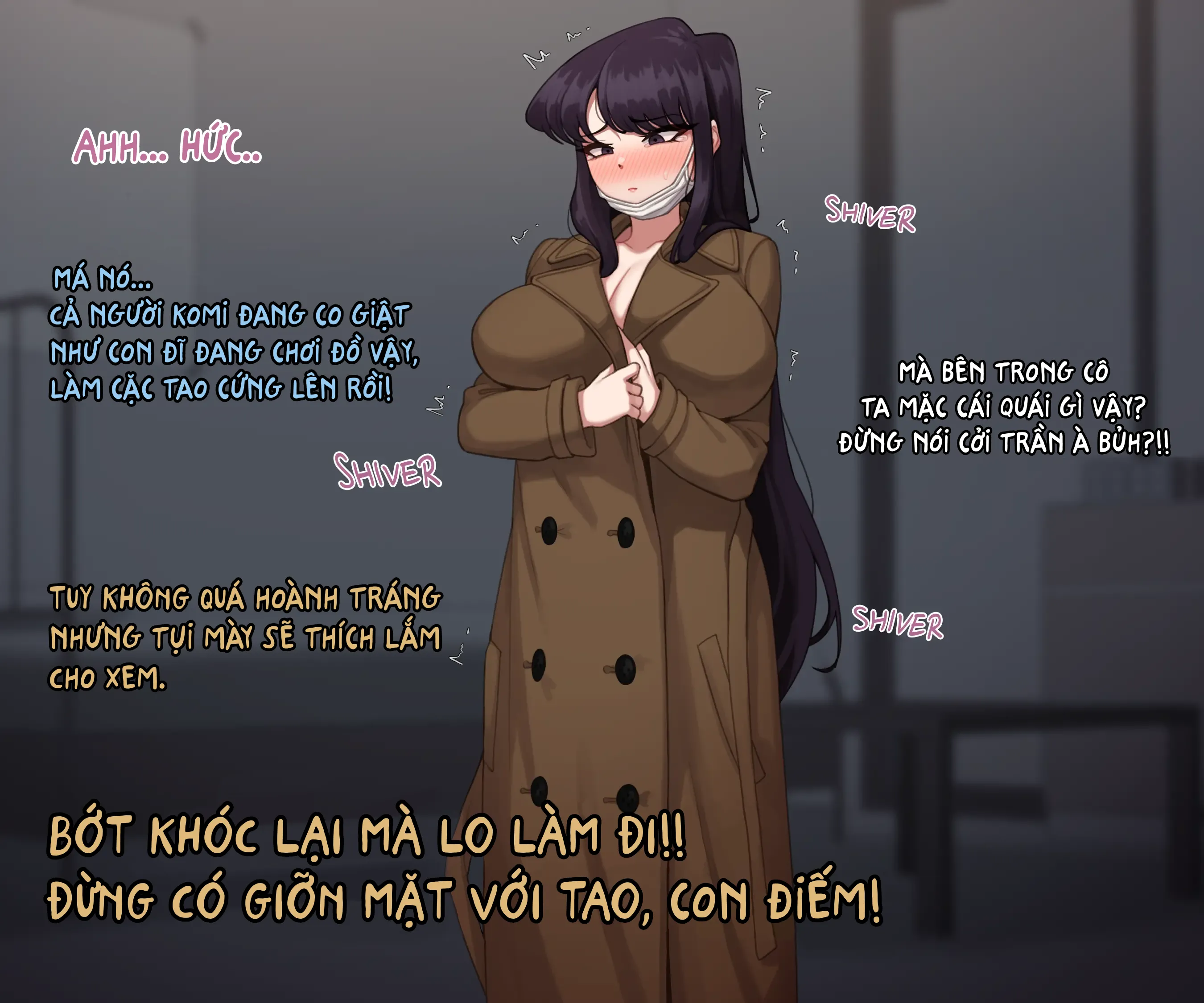 HentaiVN.net - Ảnh 4 - Bồn chứa tinh Komi-san [Komi Is A Good Cumbucket] - Oneshot