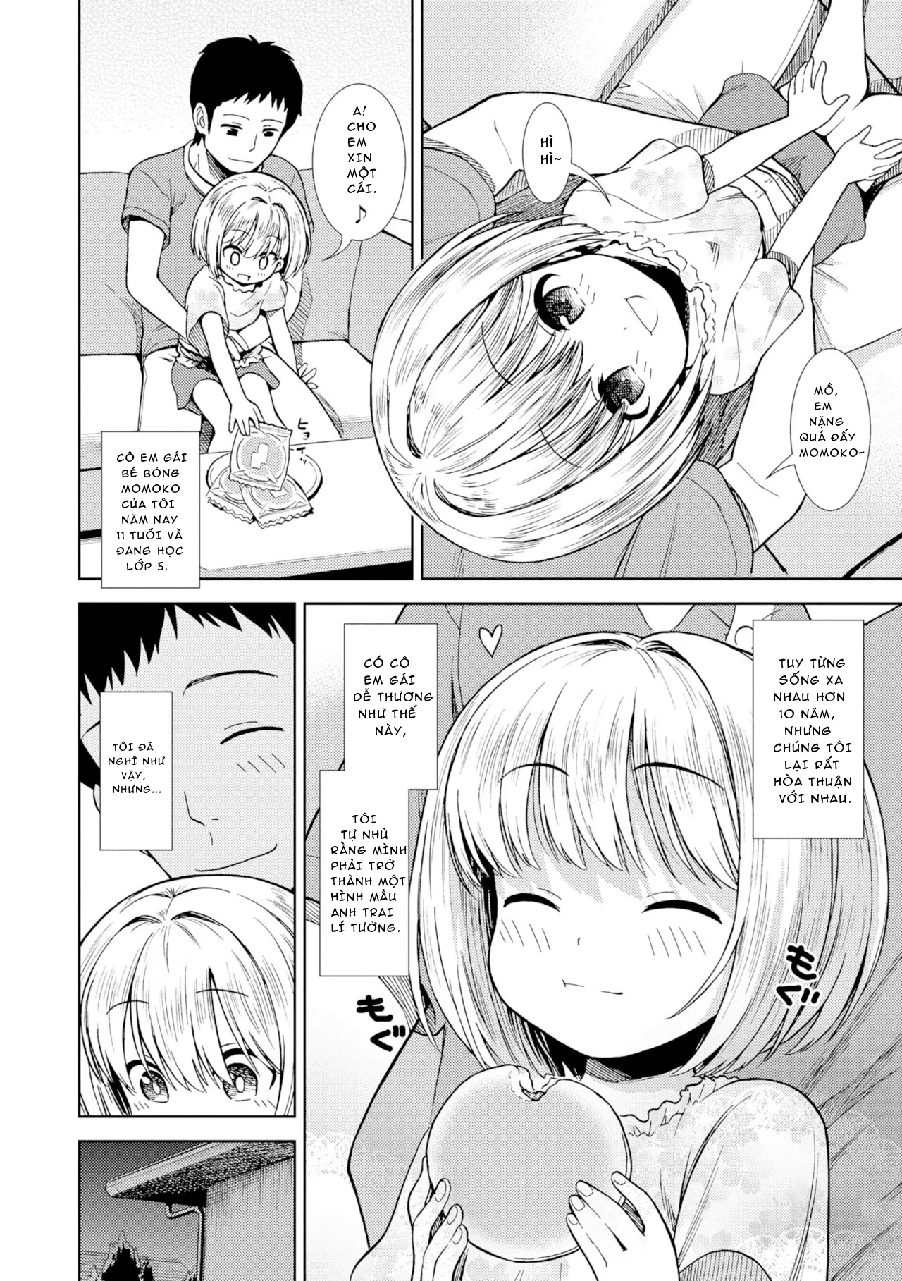 HentaiVN.net - Ảnh 3 - Em gái tôi là đứa nghiện Sex! [Imouto wa Sex Chuudoku;My Little Sister is a Sex Addict] - Oneshot
