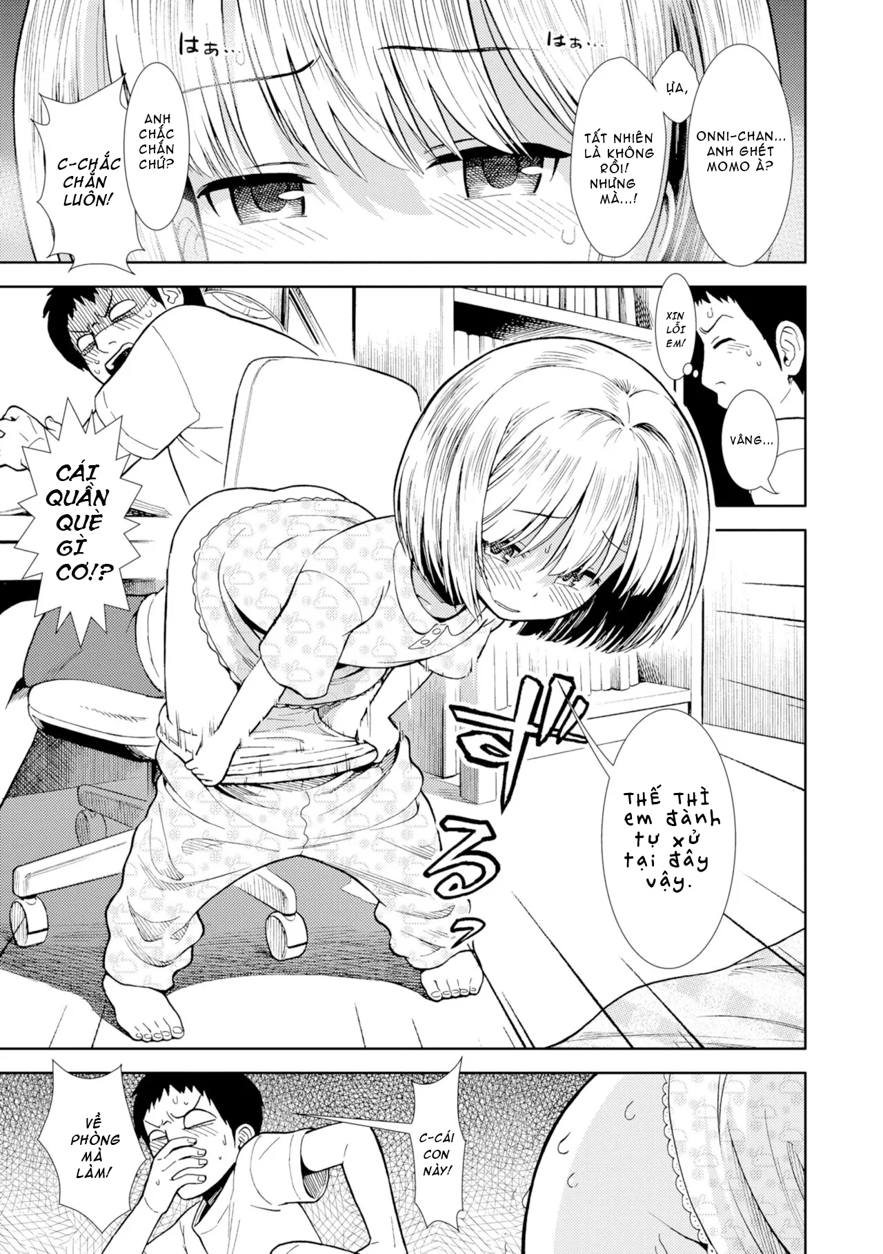 HentaiVN.net - Ảnh 6 - Em gái tôi là đứa nghiện Sex! [Imouto wa Sex Chuudoku;My Little Sister is a Sex Addict] - Oneshot