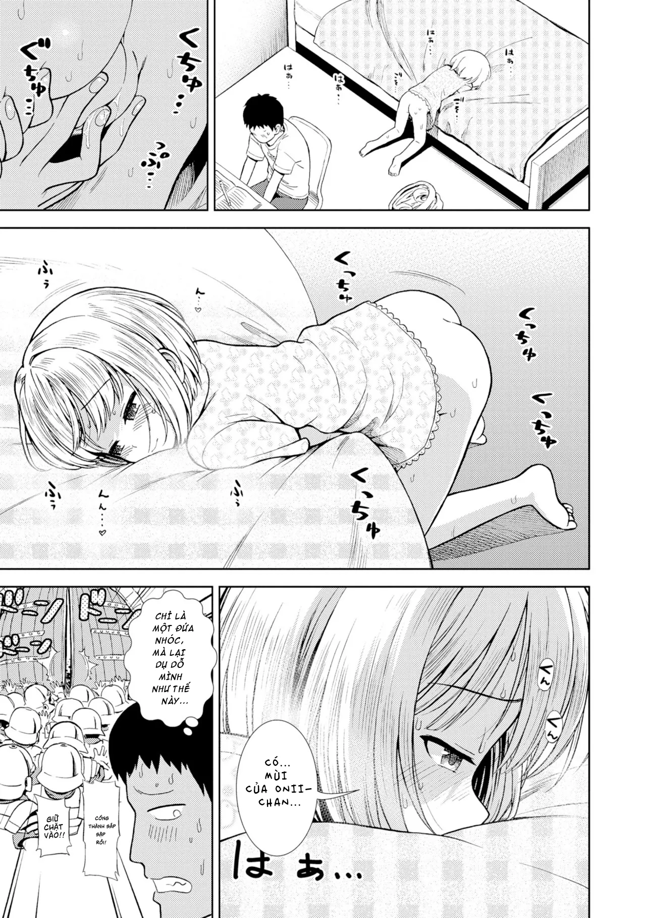 HentaiVN.net - Ảnh 8 - Em gái tôi là đứa nghiện Sex! [Imouto wa Sex Chuudoku;My Little Sister is a Sex Addict] - Oneshot