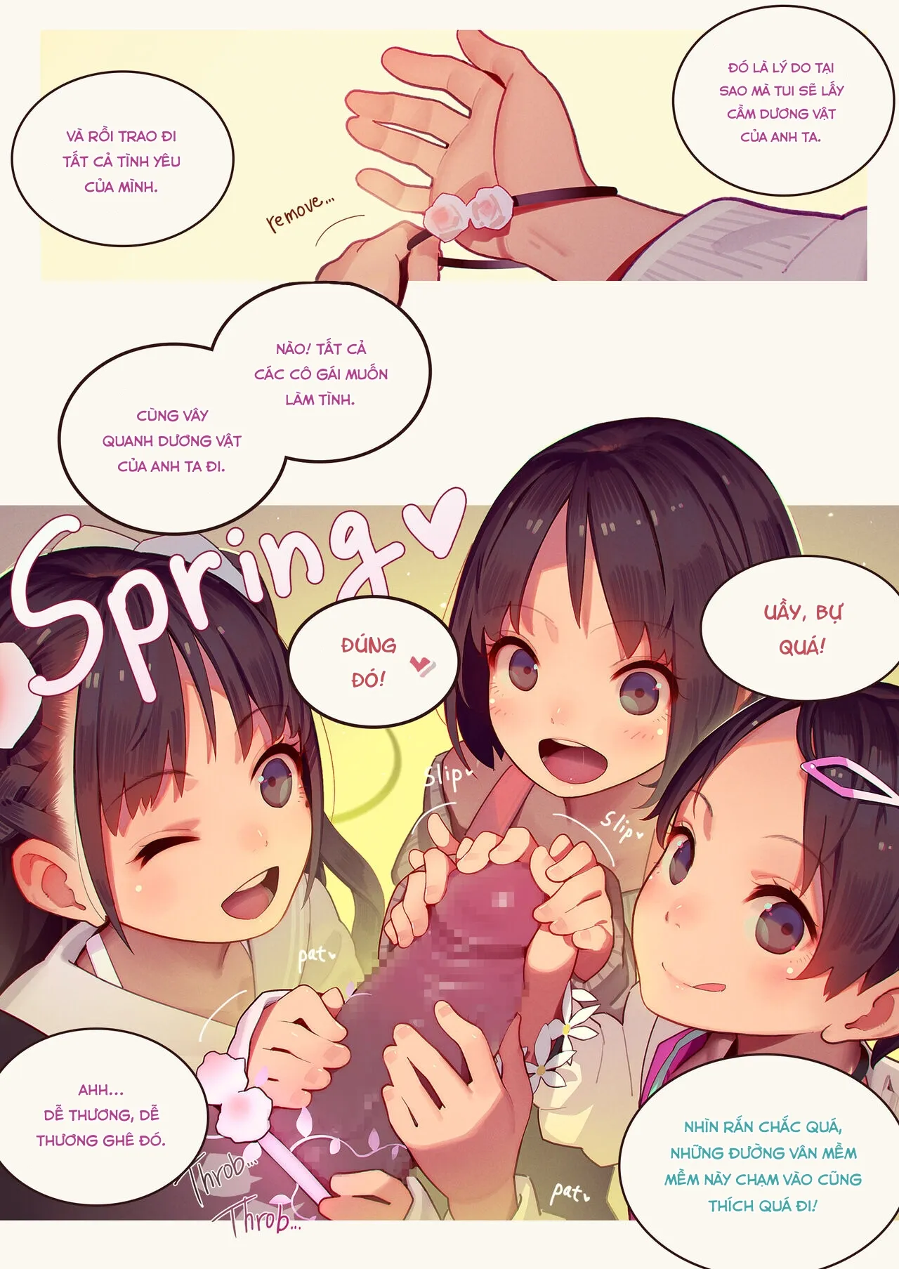 HentaiVN.net - Ảnh 13 - 淫魔少女３人におちんちん遊ばれる本 [淫魔少女３人におちんちん遊ばれる本] - Oneshot.