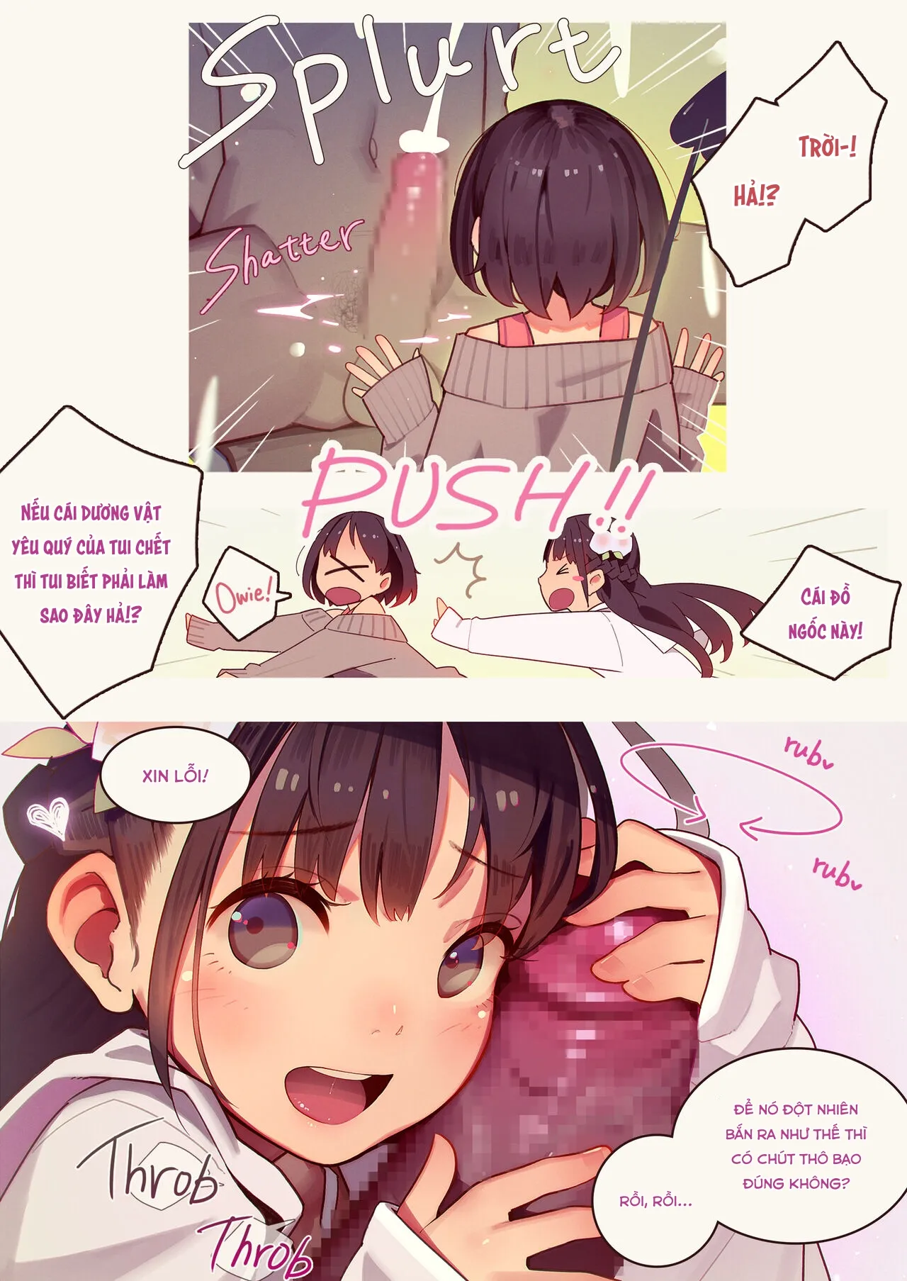 HentaiVN.net - Ảnh 21 - 淫魔少女３人におちんちん遊ばれる本 [淫魔少女３人におちんちん遊ばれる本] - Oneshot.
