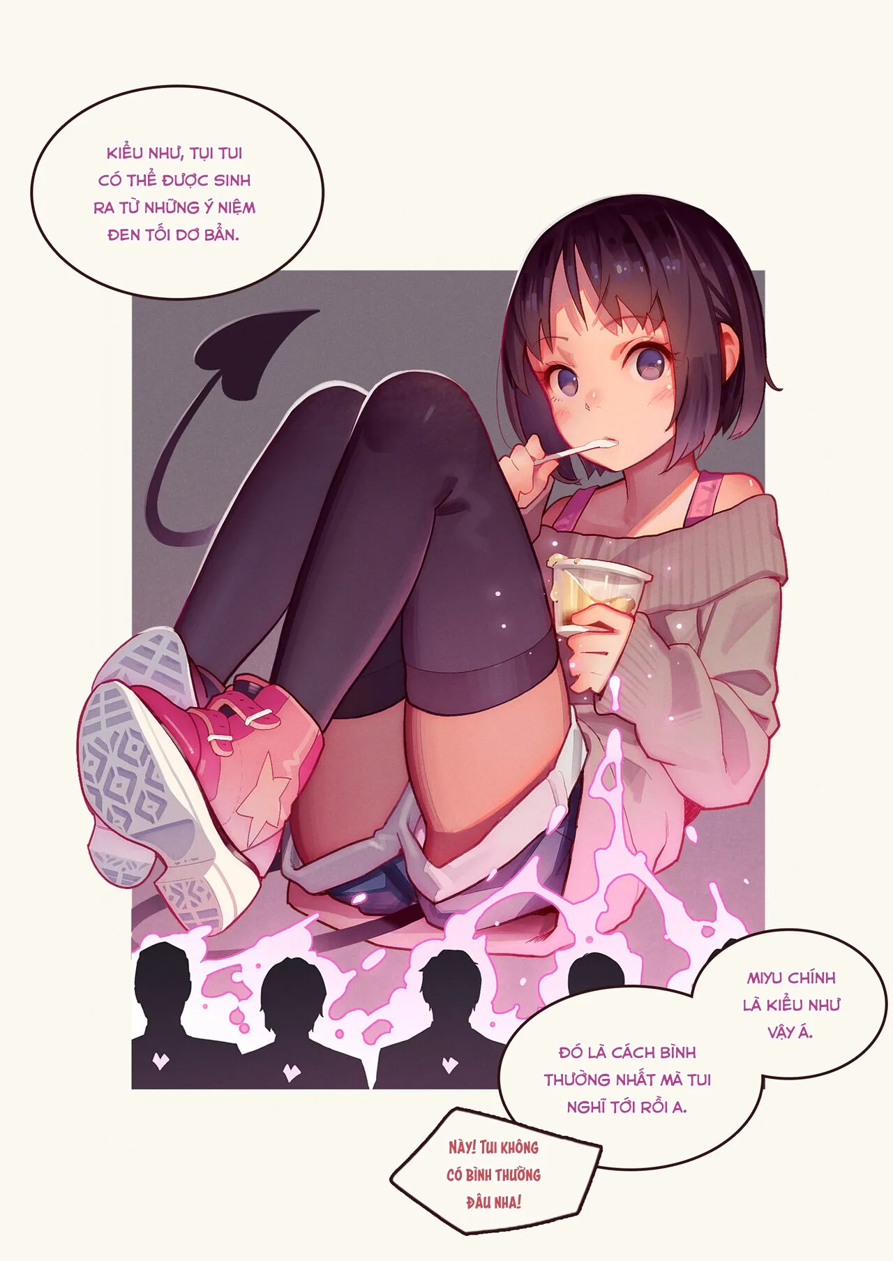 HentaiVN.net - Ảnh 7 - 淫魔少女３人におちんちん遊ばれる本 [淫魔少女３人におちんちん遊ばれる本] - Oneshot.