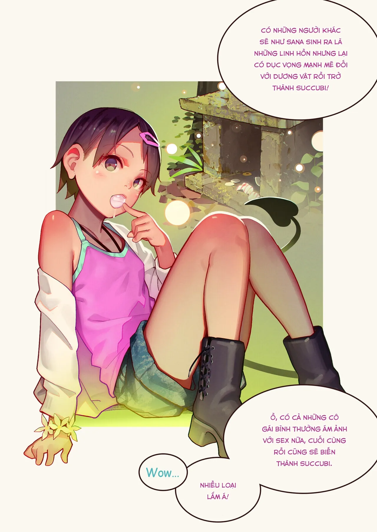 HentaiVN.net - Ảnh 8 - 淫魔少女３人におちんちん遊ばれる本 [淫魔少女３人におちんちん遊ばれる本] - Oneshot.