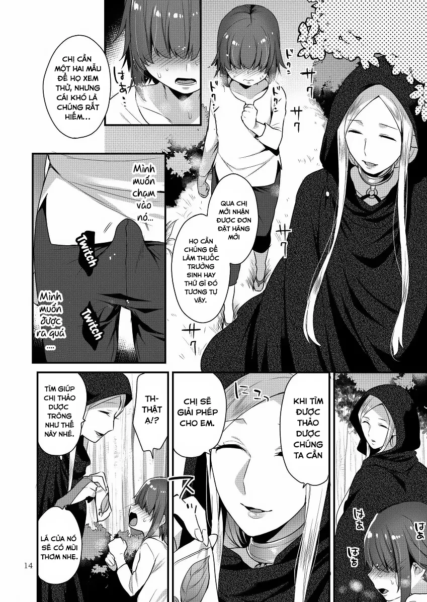 HentaiVN.net - Ảnh 15 - Elf-san wa Ijiwaru - Oneshot