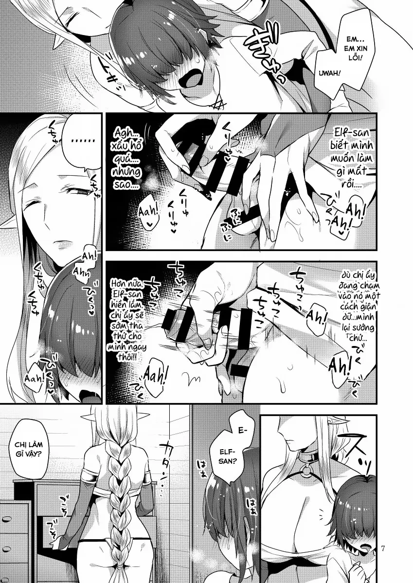 HentaiVN.net - Ảnh 8 - Elf-san wa Ijiwaru - Oneshot