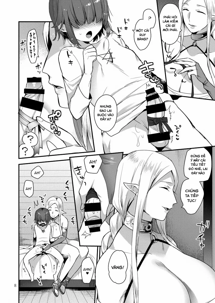 HentaiVN.net - Ảnh 9 - Elf-san wa Ijiwaru - Oneshot
