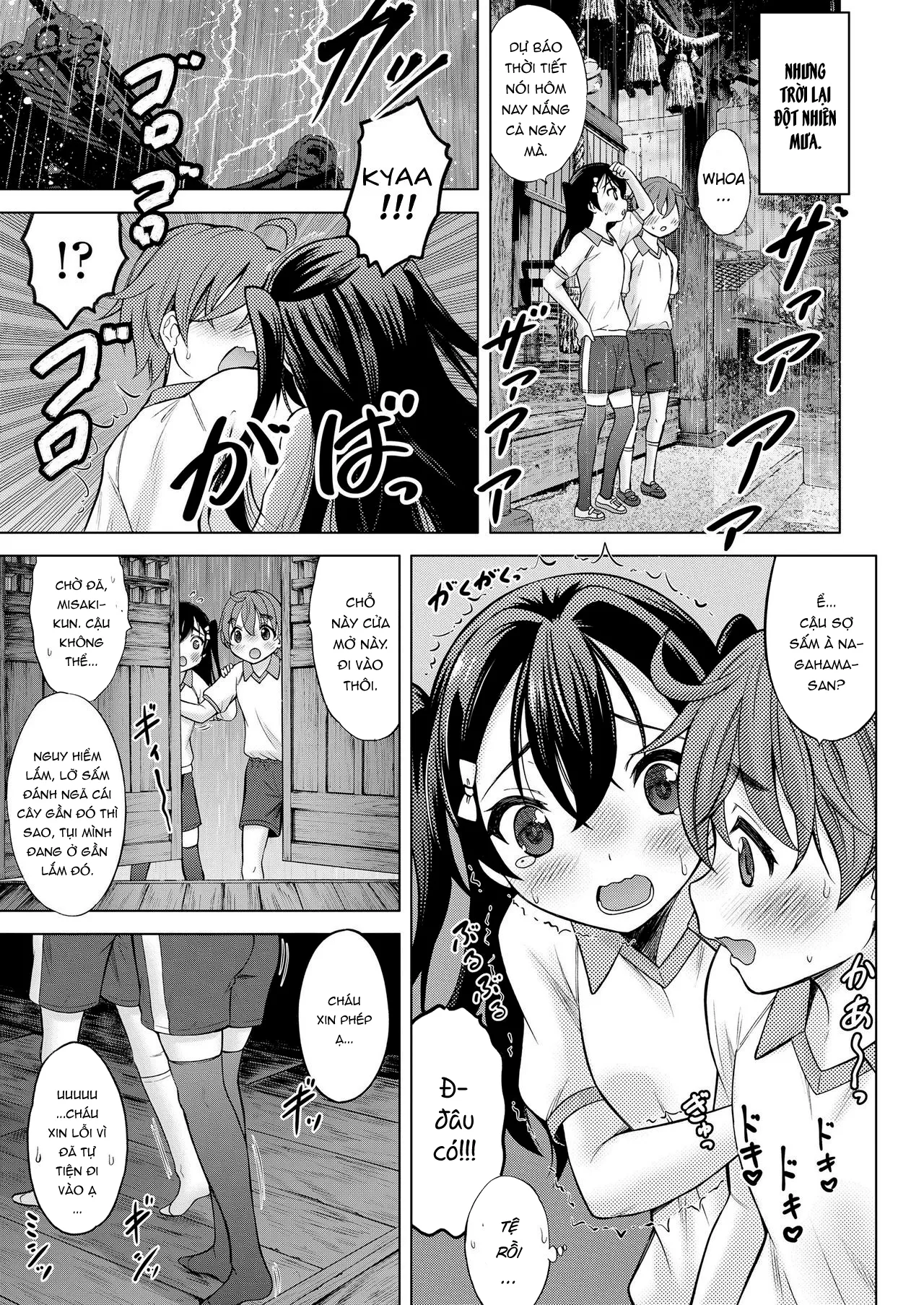 HentaiVN.net - Ảnh 5 - Tớ là cậu, còn cậu là tớ! [Boku ga Kimi de Kimi ga Boku de, I'm you, You're me] - Oneshot