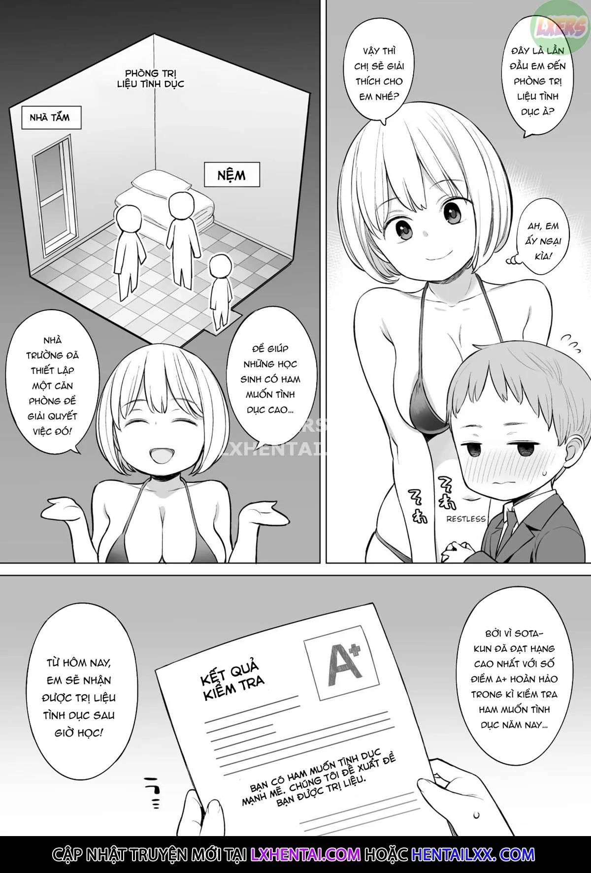 HentaiVN.net - Ảnh 7 - Afterschool Sex Treatment Room [Houkago no Seishorishitsu] - Oneshot