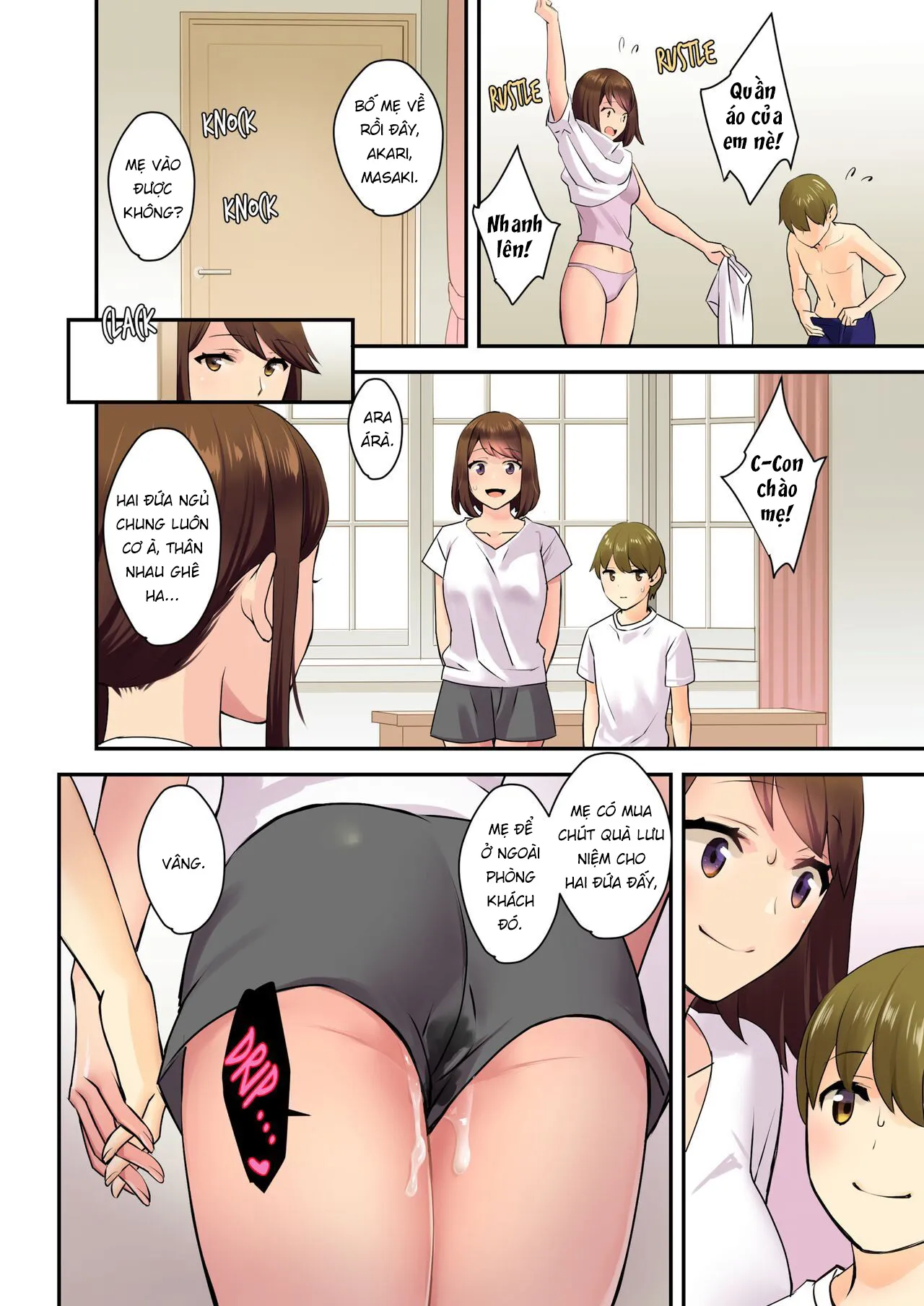 HentaiVN.net - Ảnh 36 - Khi ba mẹ vắng nhà... [Papa to Mama ga Inai Aida ni...] - Oneshot