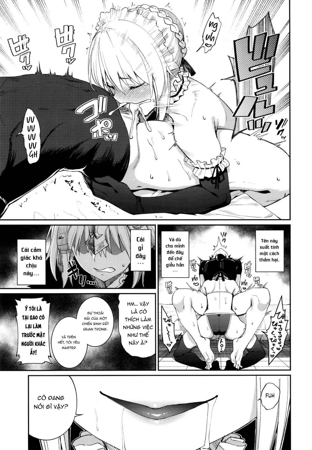 HentaiVN.net - Ảnh 13 - [Coffee Maker (Asamine Tel)] Master Senzoku Housi Club (Fate/Grand Order) - Oneshot