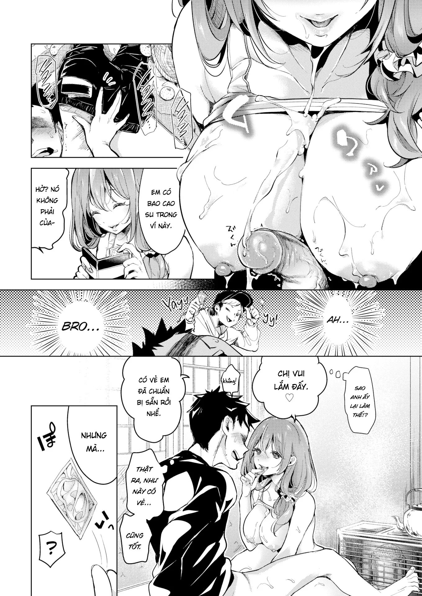 HentaiVN.net - Ảnh 14 - Ánh Nhìn Hư Hỏng - Oneshot