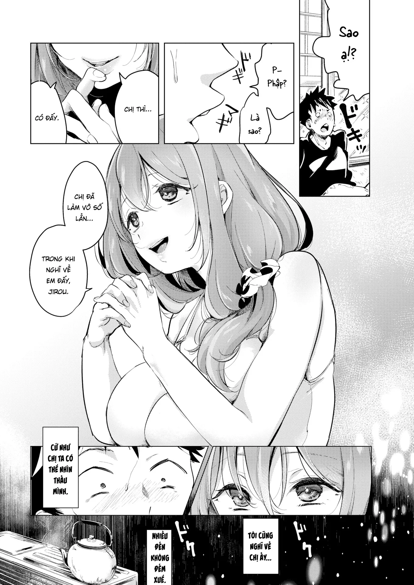 HentaiVN.net - Ảnh 6 - Ánh Nhìn Hư Hỏng - Oneshot