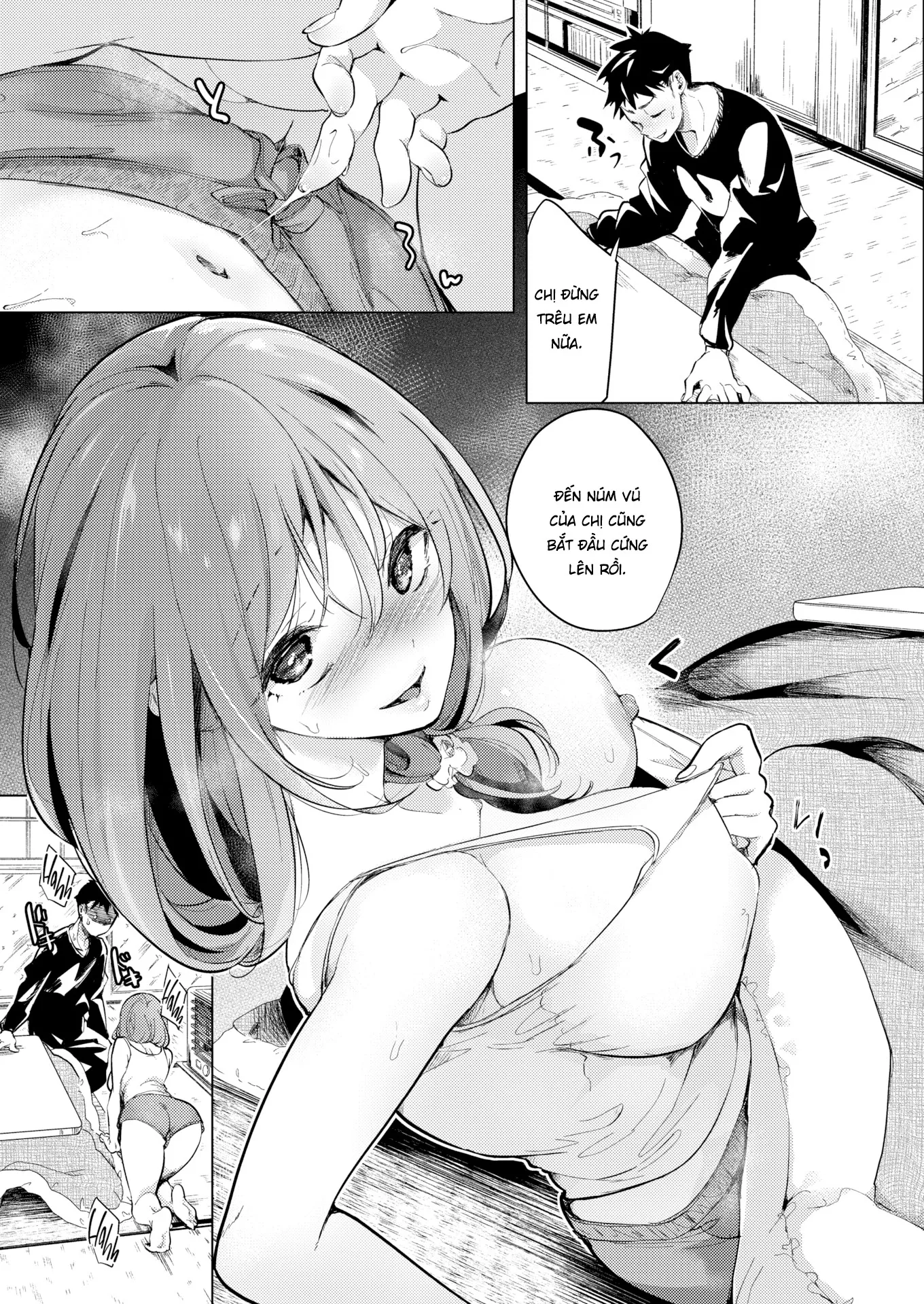HentaiVN.net - Ảnh 8 - Ánh Nhìn Hư Hỏng - Oneshot