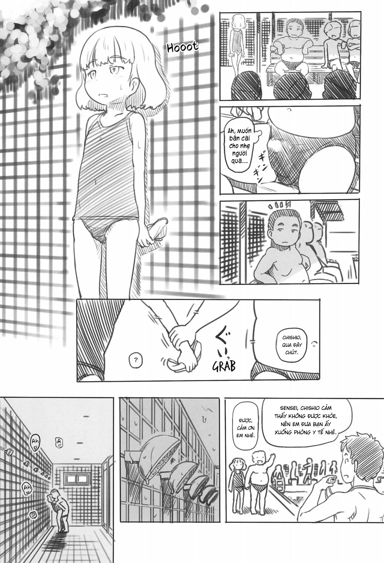 HentaiVN.net - Ảnh 16 - Sử dụng cô bạn chậm phát triển như cái bình chứa tôn [Using A Retarded Little Girl As A Cocksleeve] - Chap 1