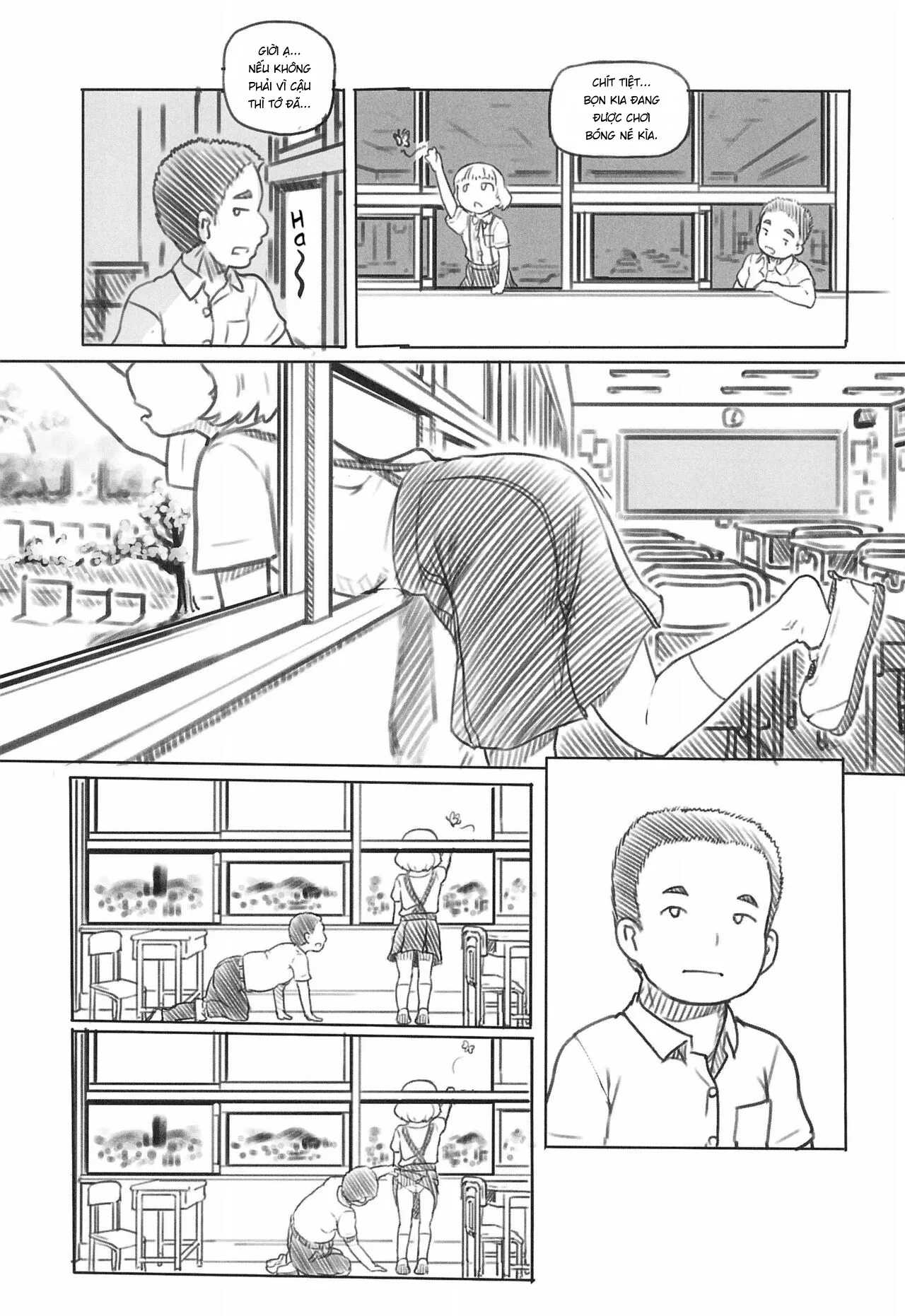 HentaiVN.net - Ảnh 6 - Sử dụng cô bạn chậm phát triển như cái bình chứa tôn [Using A Retarded Little Girl As A Cocksleeve] - Chap 1