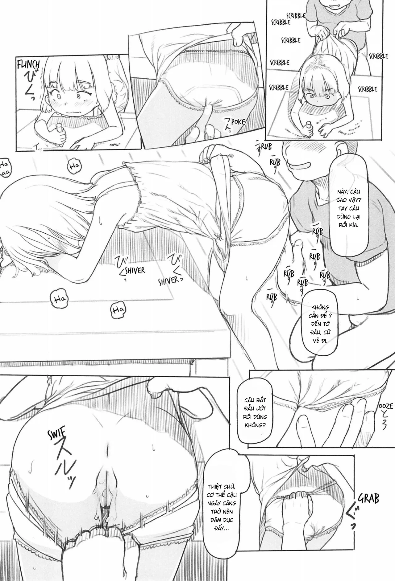 HentaiVN.net - Ảnh 14 - Sử dụng cô bạn chậm phát triển như cái bình chứa tôn [Using A Retarded Little Girl As A Cocksleeve] - Chap 2