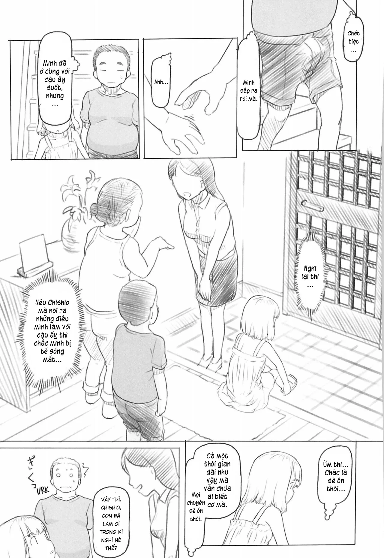 HentaiVN.net - Ảnh 32 - Sử dụng cô bạn chậm phát triển như cái bình chứa tôn [Using A Retarded Little Girl As A Cocksleeve] - Chap 2