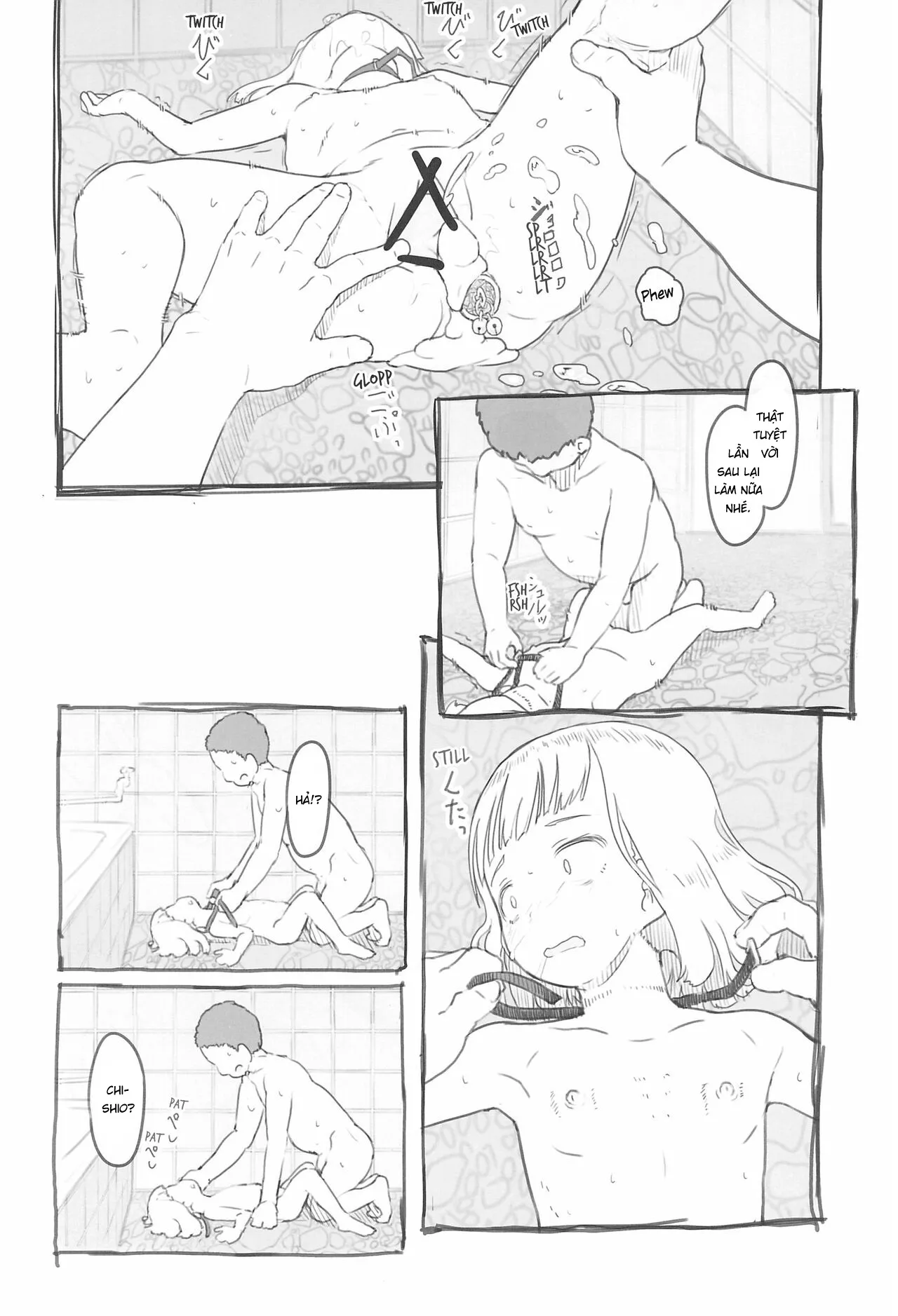HentaiVN.net - Ảnh 17 - Sử dụng cô bạn chậm phát triển như cái bình chứa tôn [Using A Retarded Little Girl As A Cocksleeve] - Chap 3