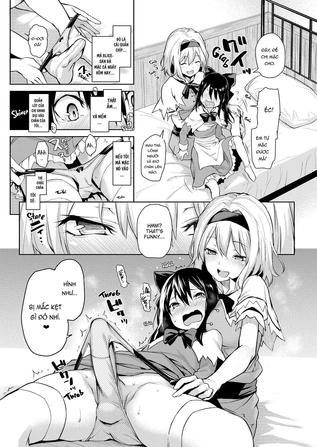 HentaiVN.net - Ảnh 10 - Alice-san is So Good at Teasing! (Touhou) - Oneshot