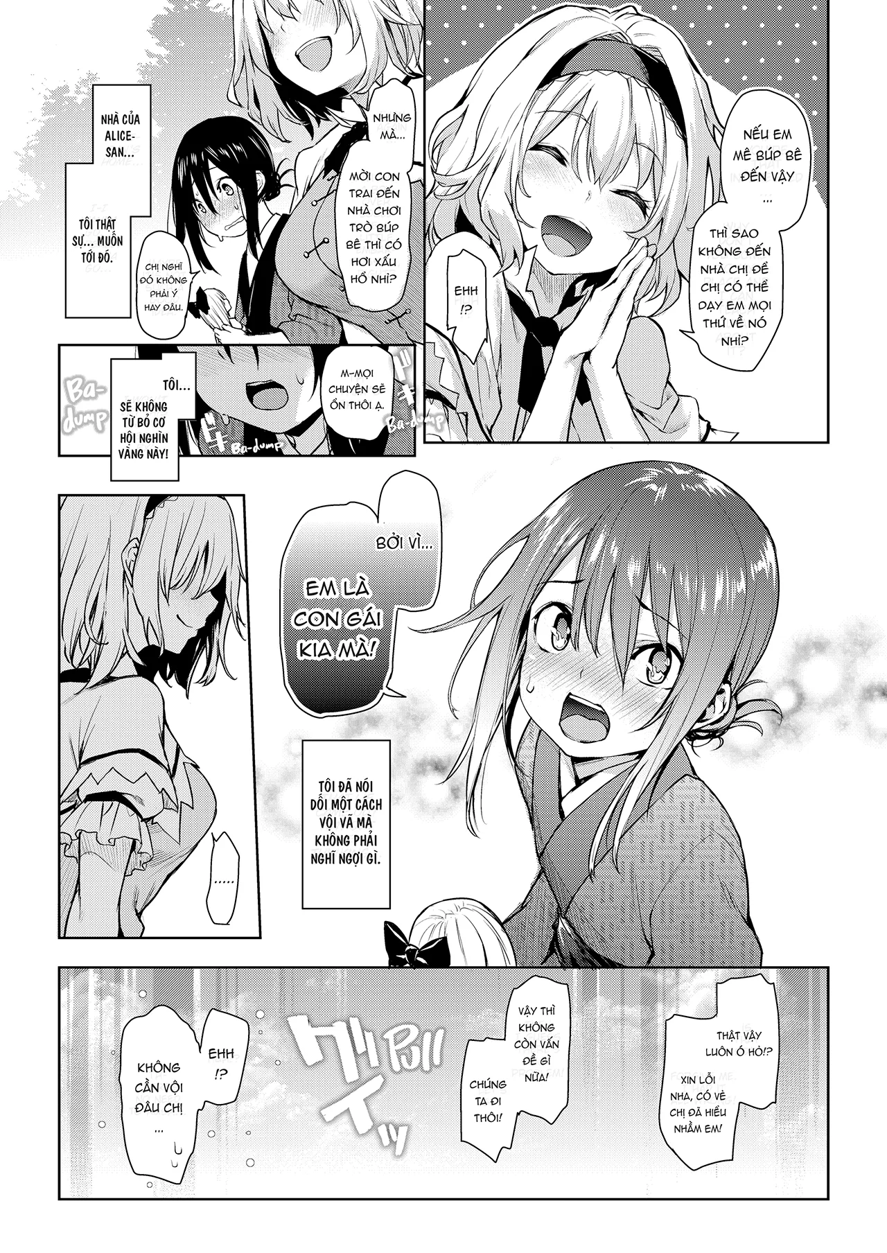 HentaiVN.net - Ảnh 6 - Alice-san is So Good at Teasing! (Touhou) - Oneshot