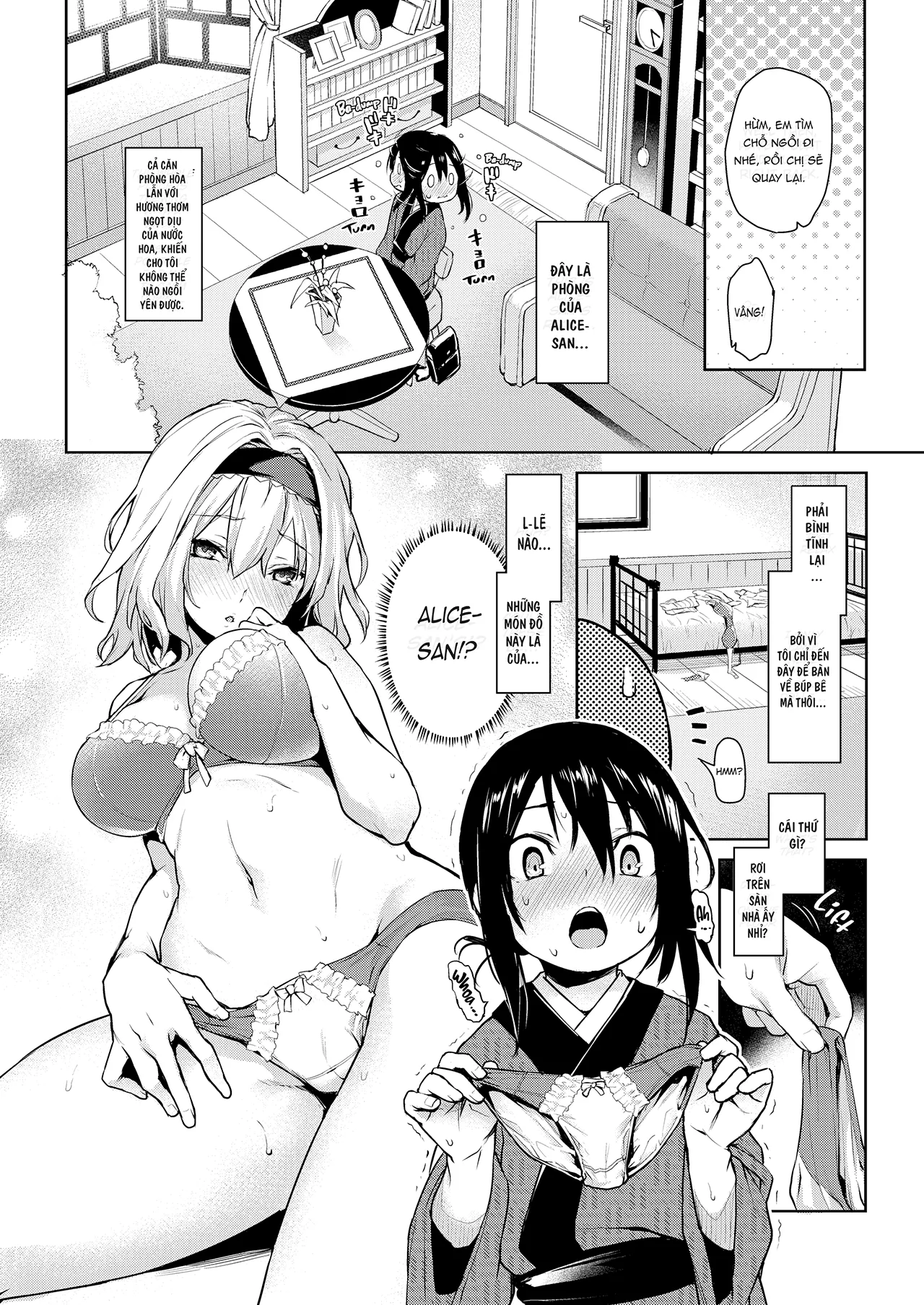 HentaiVN.net - Ảnh 7 - Alice-san is So Good at Teasing! (Touhou) - Oneshot