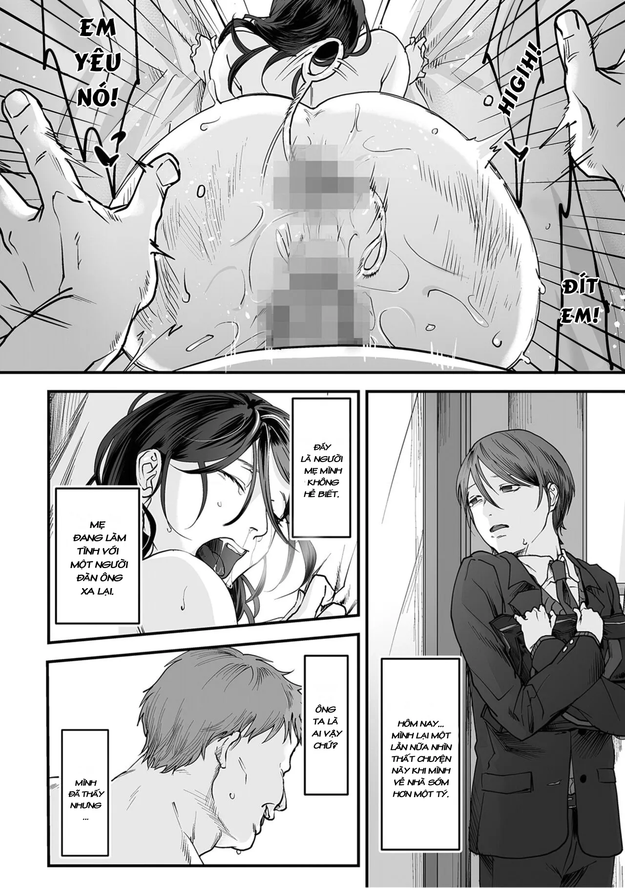 HentaiVN.net - Ảnh 5 - Trò chơi gia đình [[Denboro Kakariya] Hentai Family Game [English] [Fated Circle]] - Chap 2
